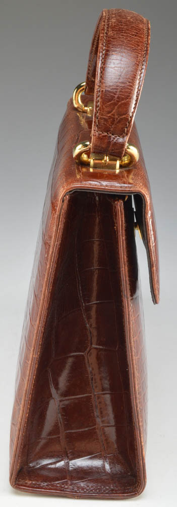 Antonio Scepi Crocodile Leather Hand Bag