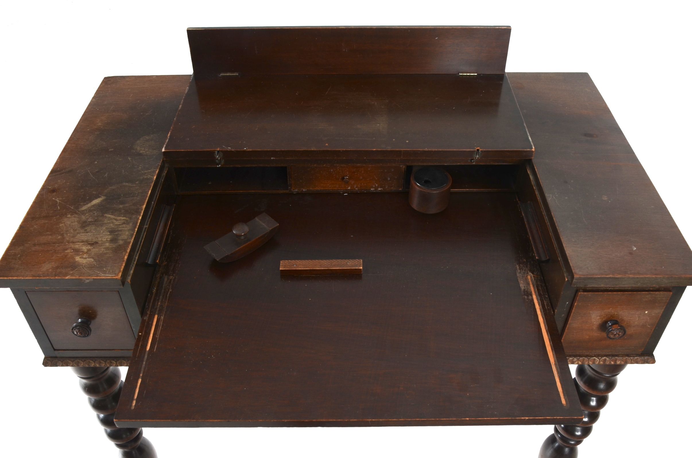 Vintage Mahogany Spinet Desk