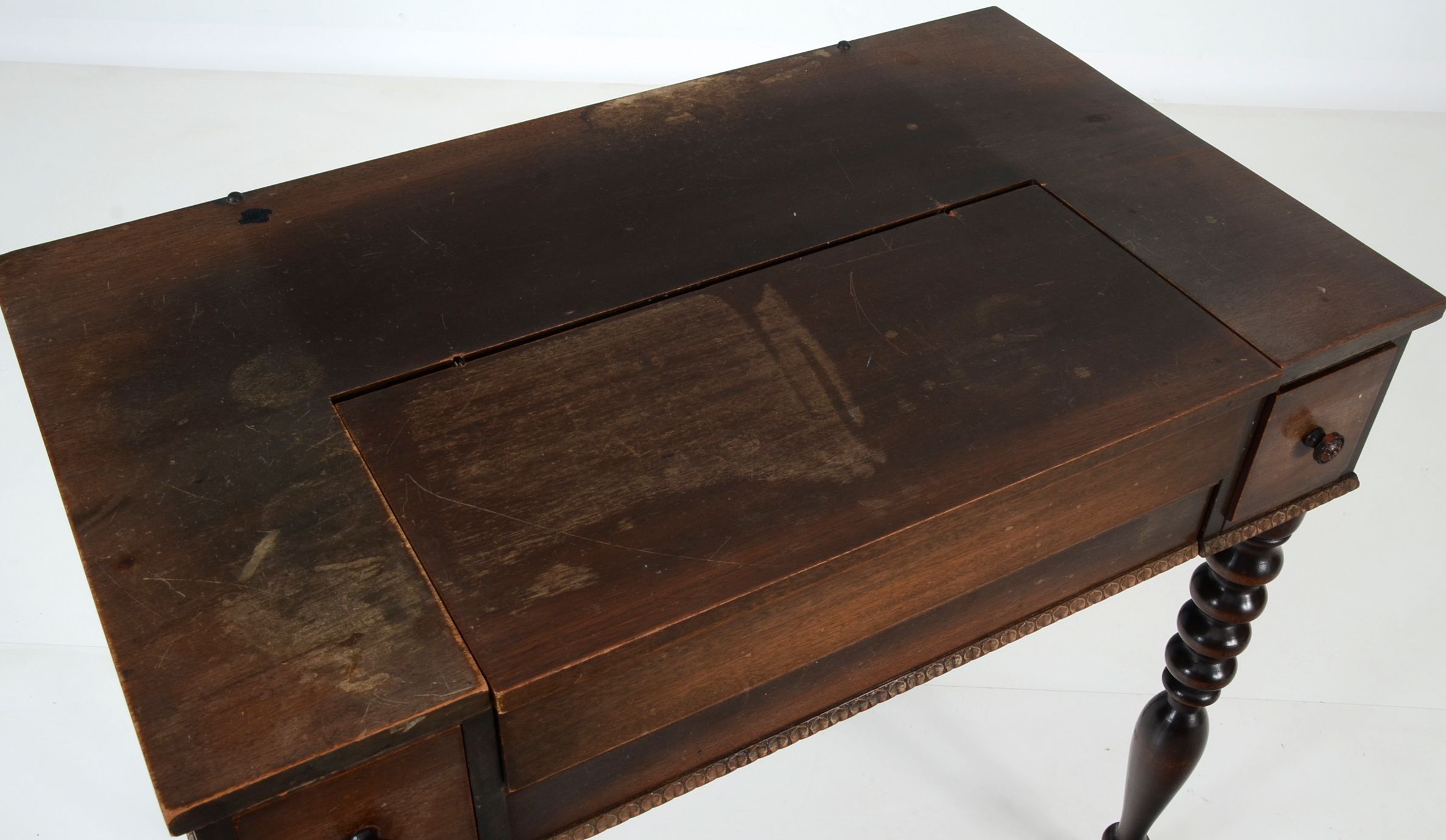 Vintage Mahogany Spinet Desk