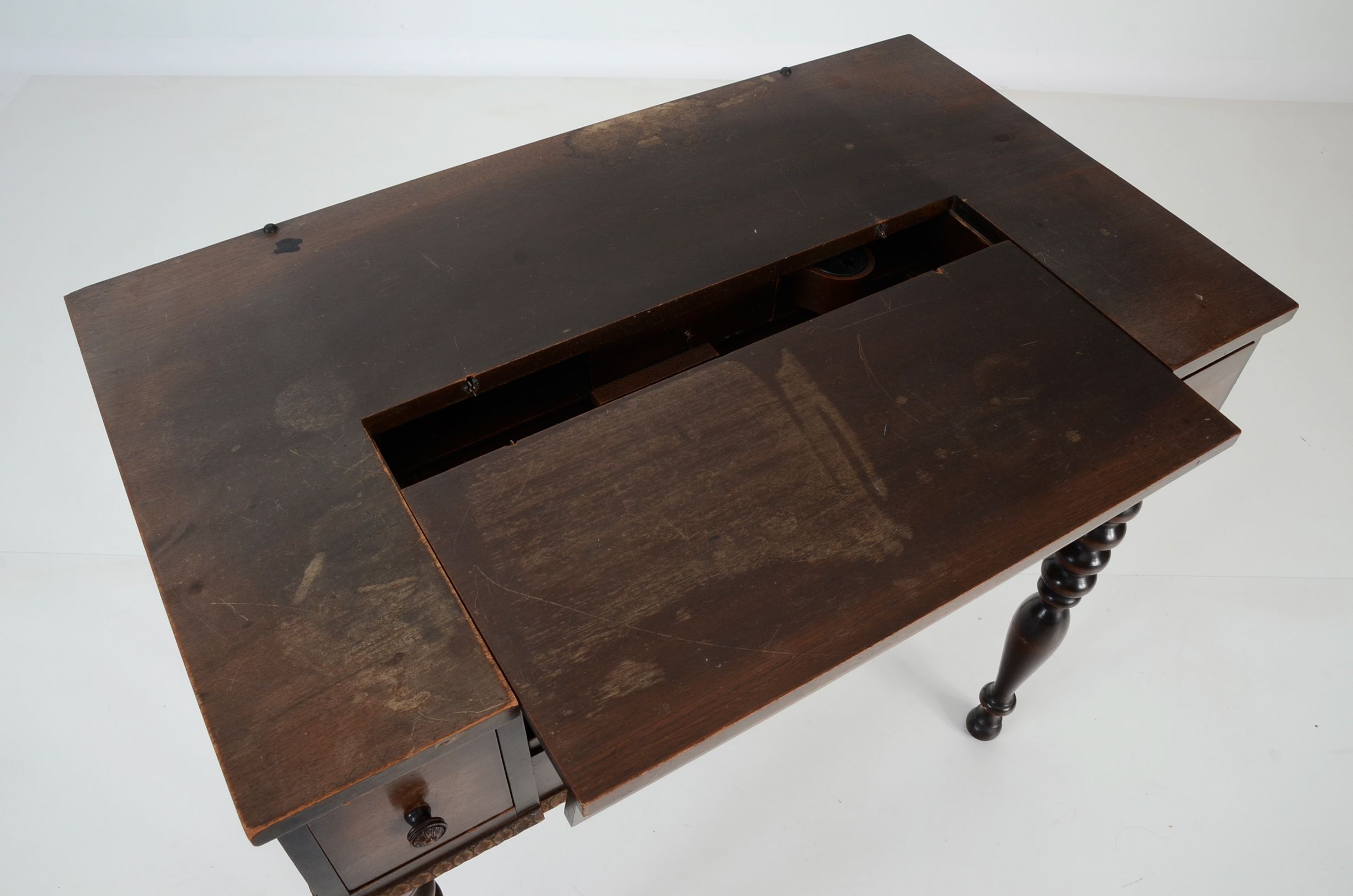 Vintage Mahogany Spinet Desk