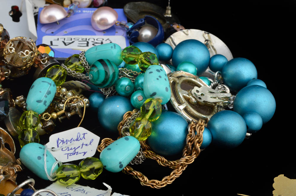 Large Group of Costume Jewelry