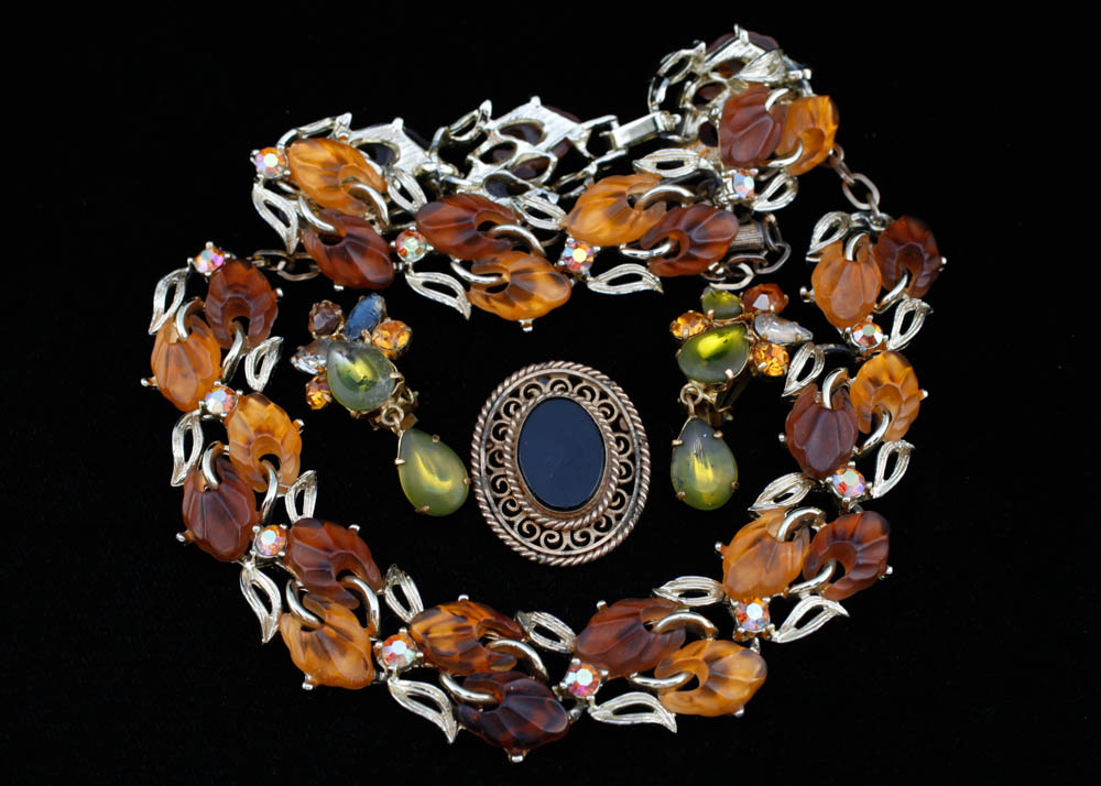 Group of Vintage Costume Jewelry