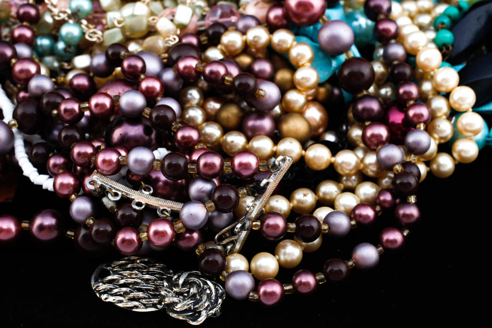 Large Lot of Beaded Jewelry