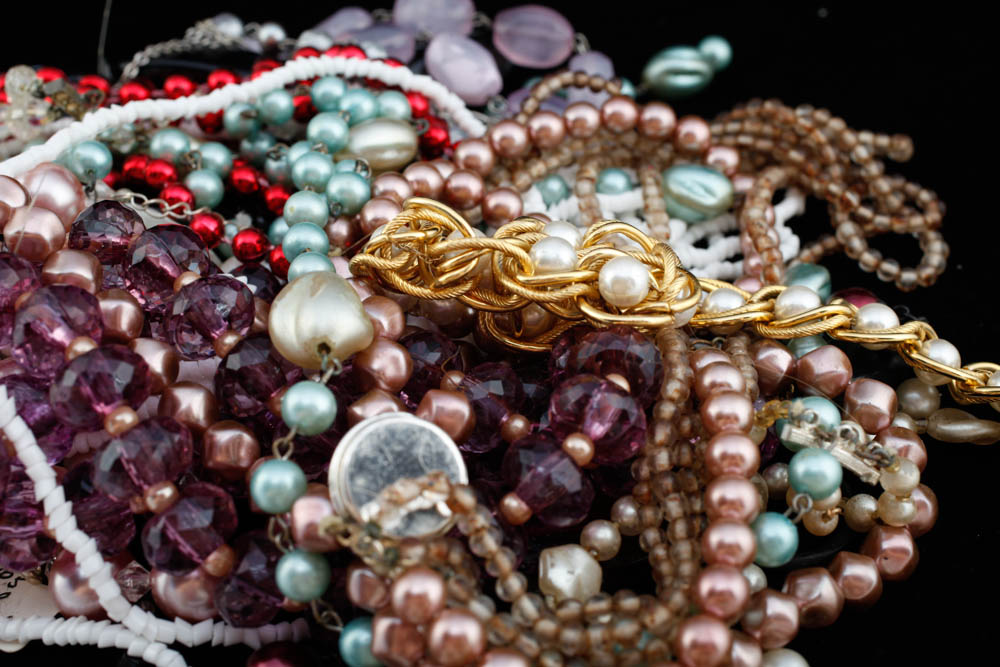 Large Lot of Beaded Jewelry
