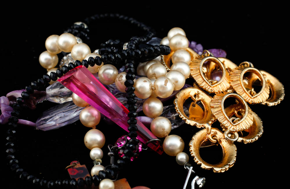 Large Lot of Beaded Jewelry