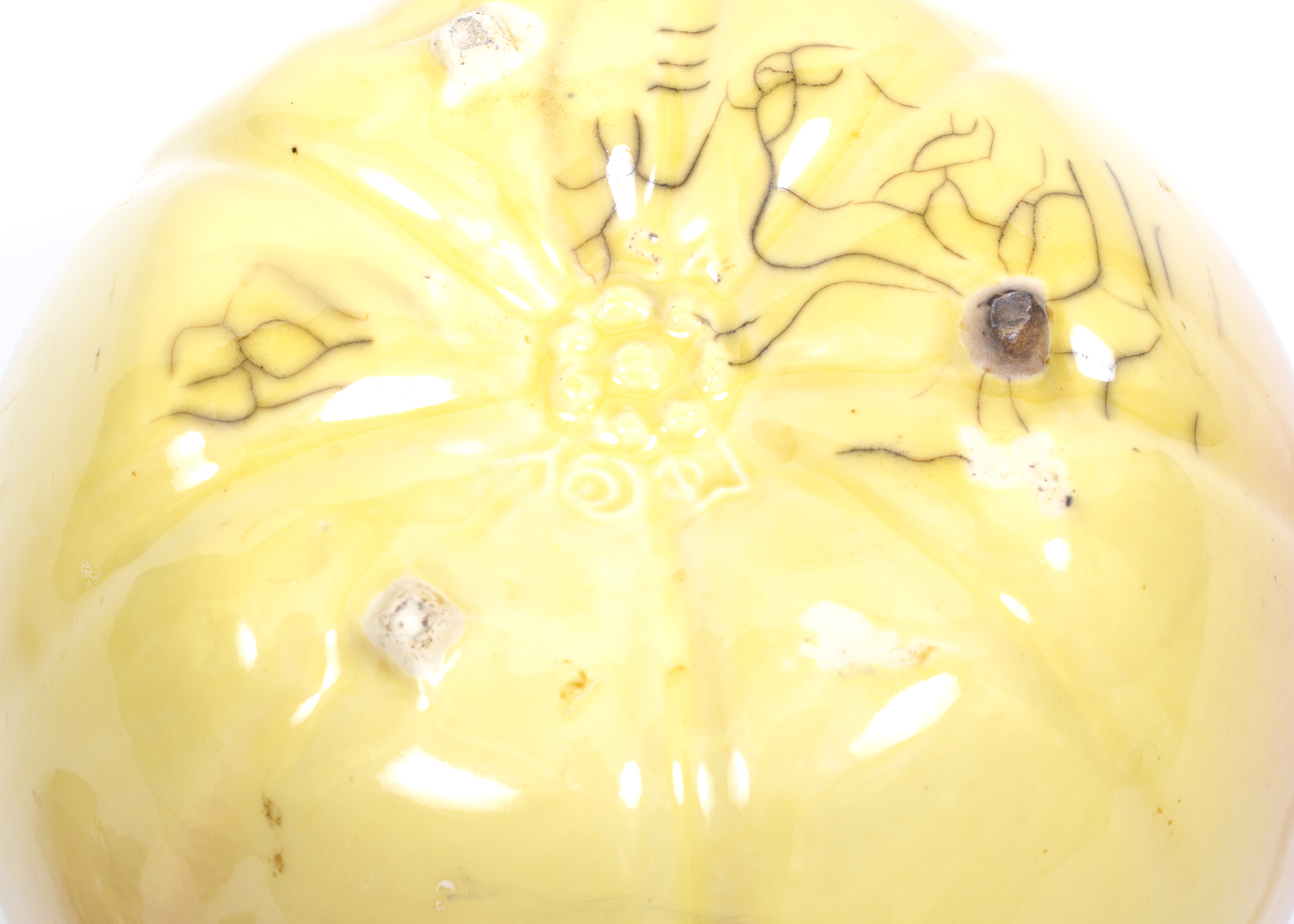 Peach Ceramic Cookie Jar