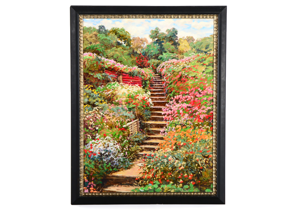 Original Acrylic on Canvas by Jose Francisco Lopez Salcedo