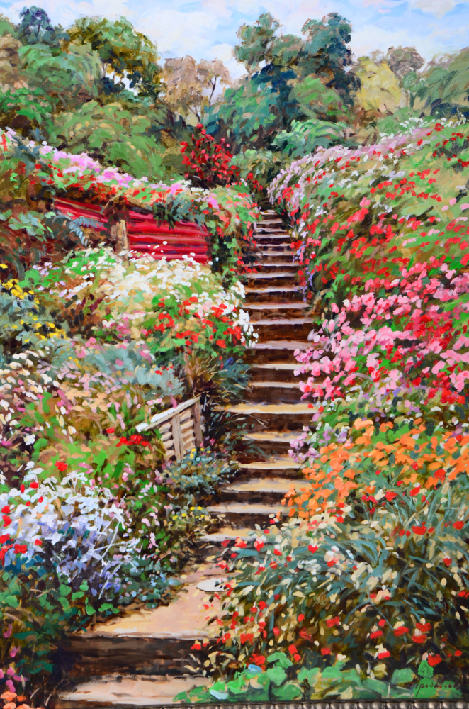 Original Acrylic on Canvas by Jose Francisco Lopez Salcedo