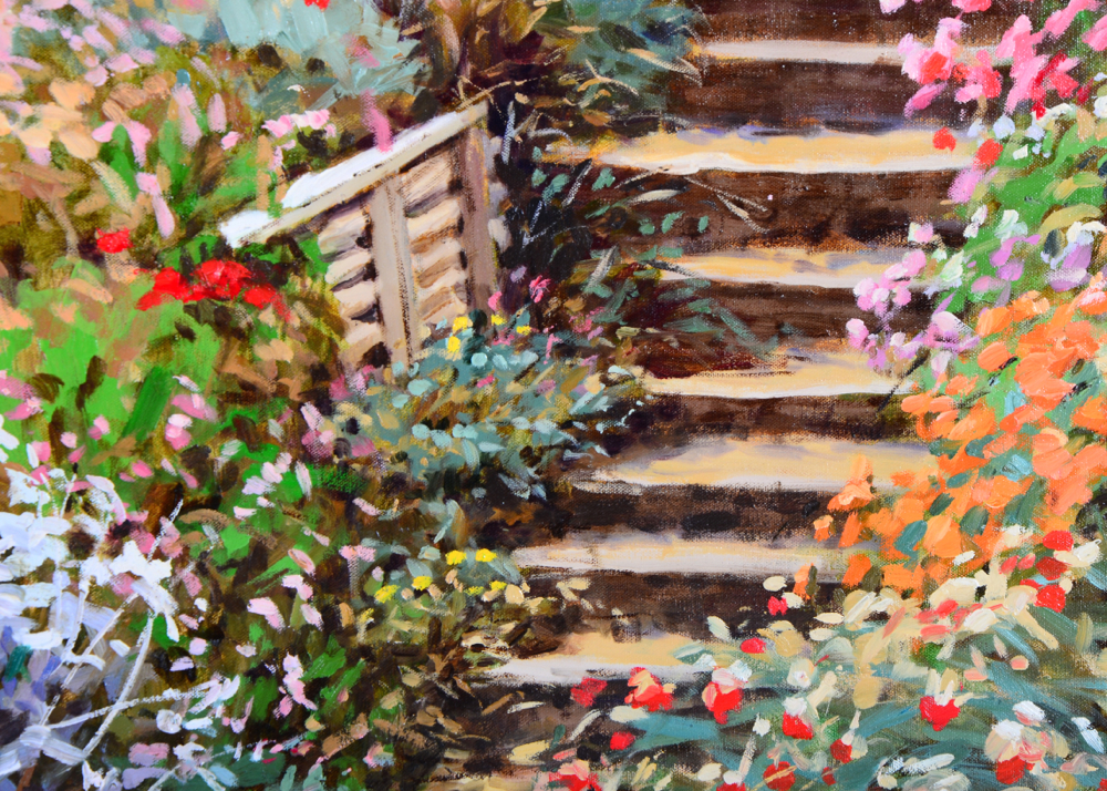 Original Acrylic on Canvas by Jose Francisco Lopez Salcedo