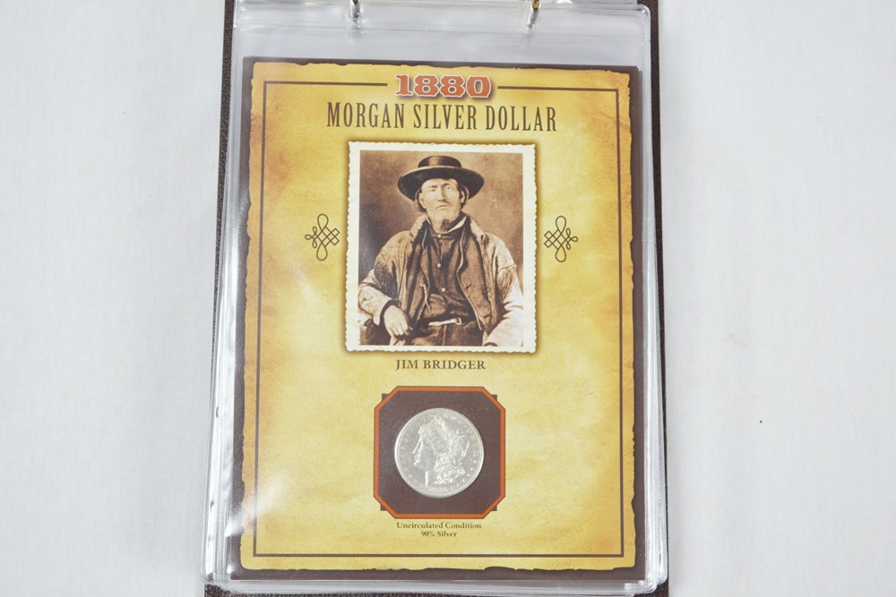 Uncirculated Morgan Silver Dollars Of The 19th Century Set