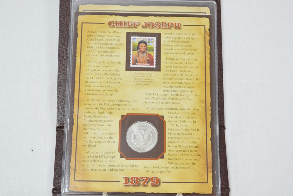 Uncirculated Morgan Silver Dollars Of The 19th Century Set