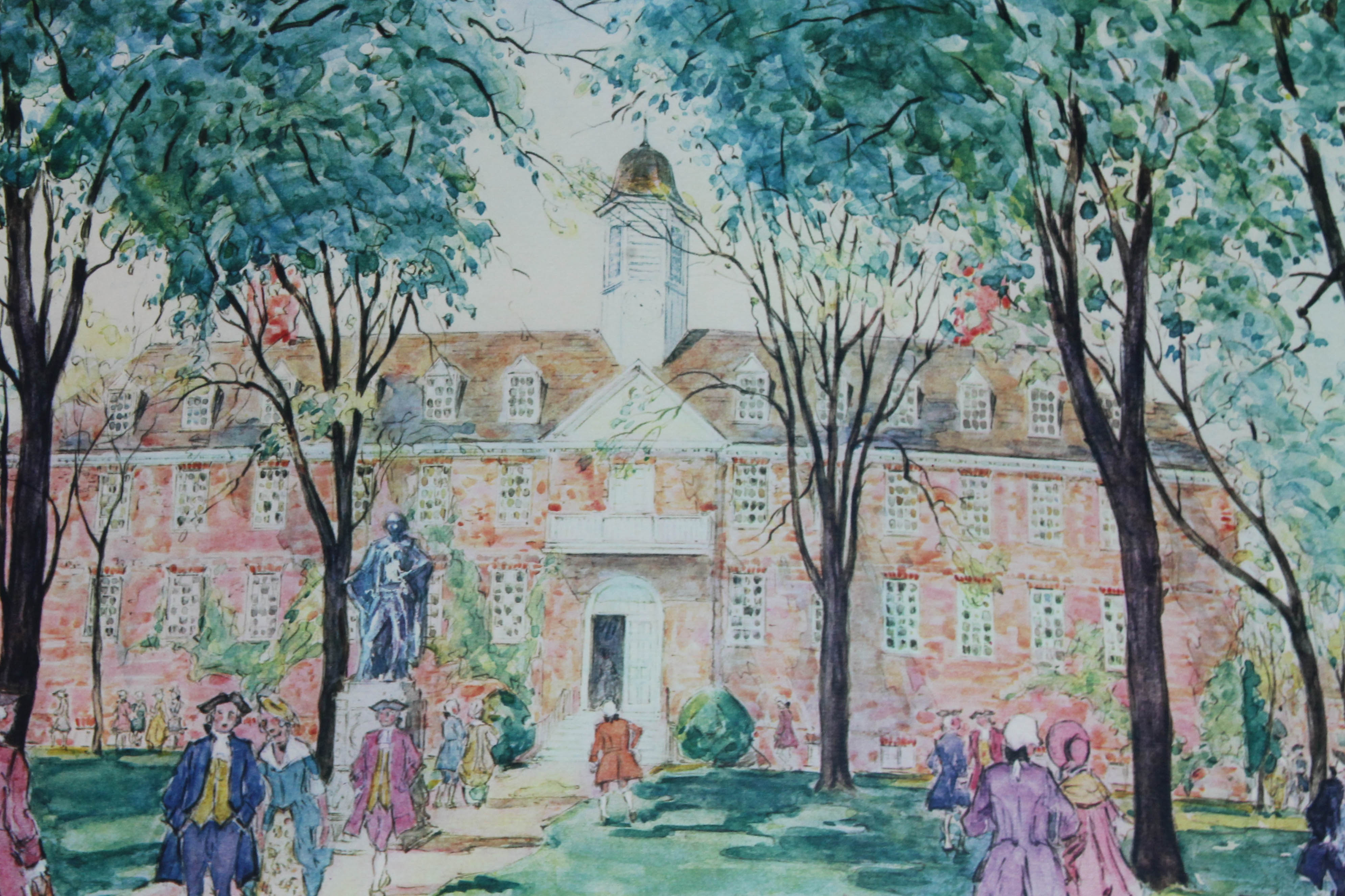 Collection of Colonial Williamsburg Prints and Sketches