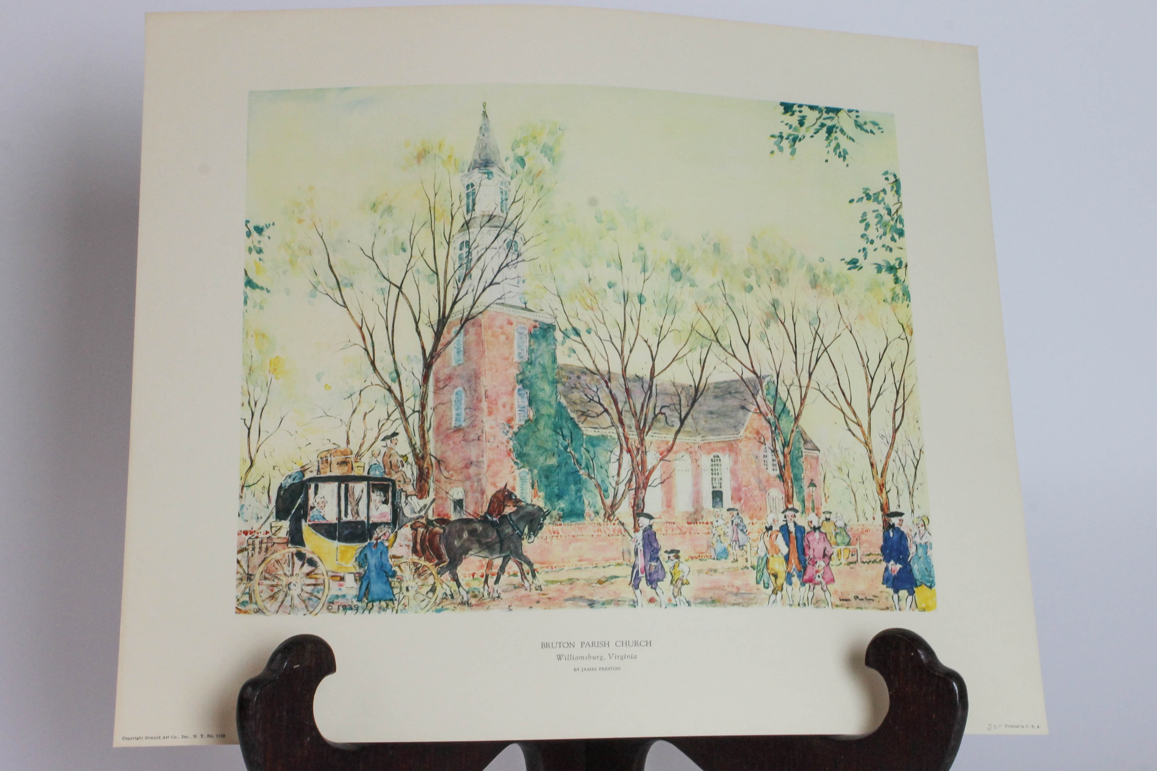 Collection of Colonial Williamsburg Prints and Sketches