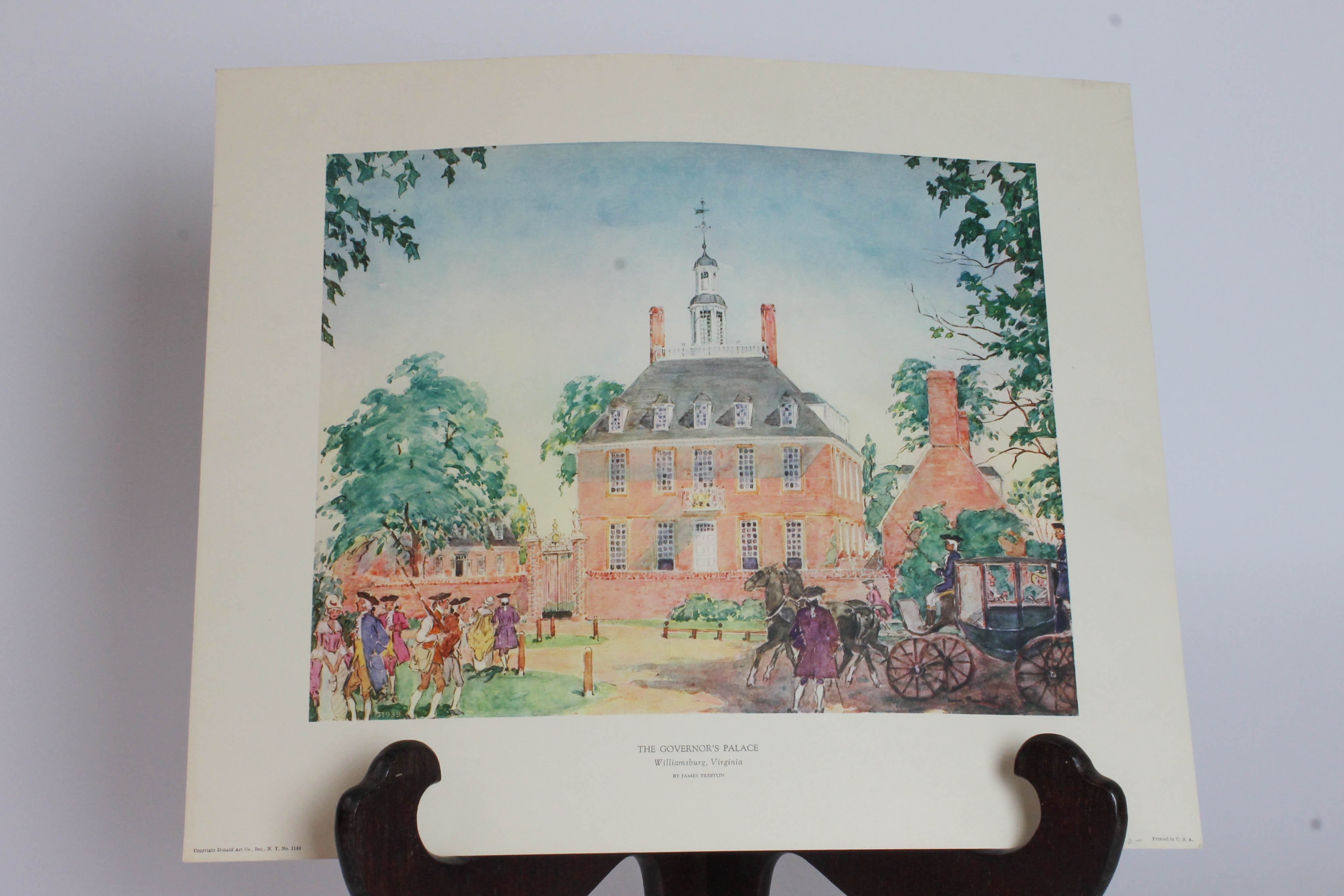 Collection of Colonial Williamsburg Prints and Sketches