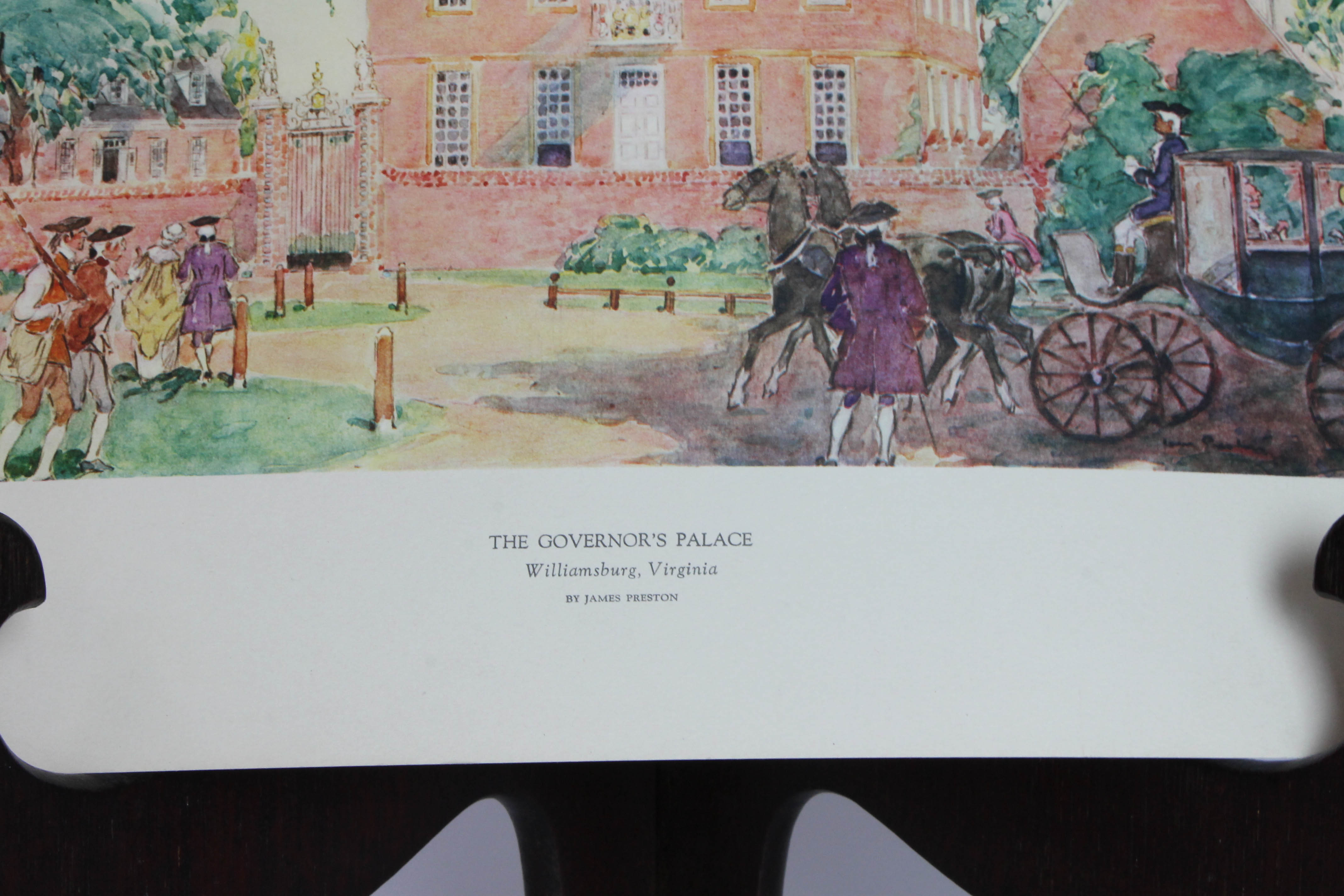 Collection of Colonial Williamsburg Prints and Sketches