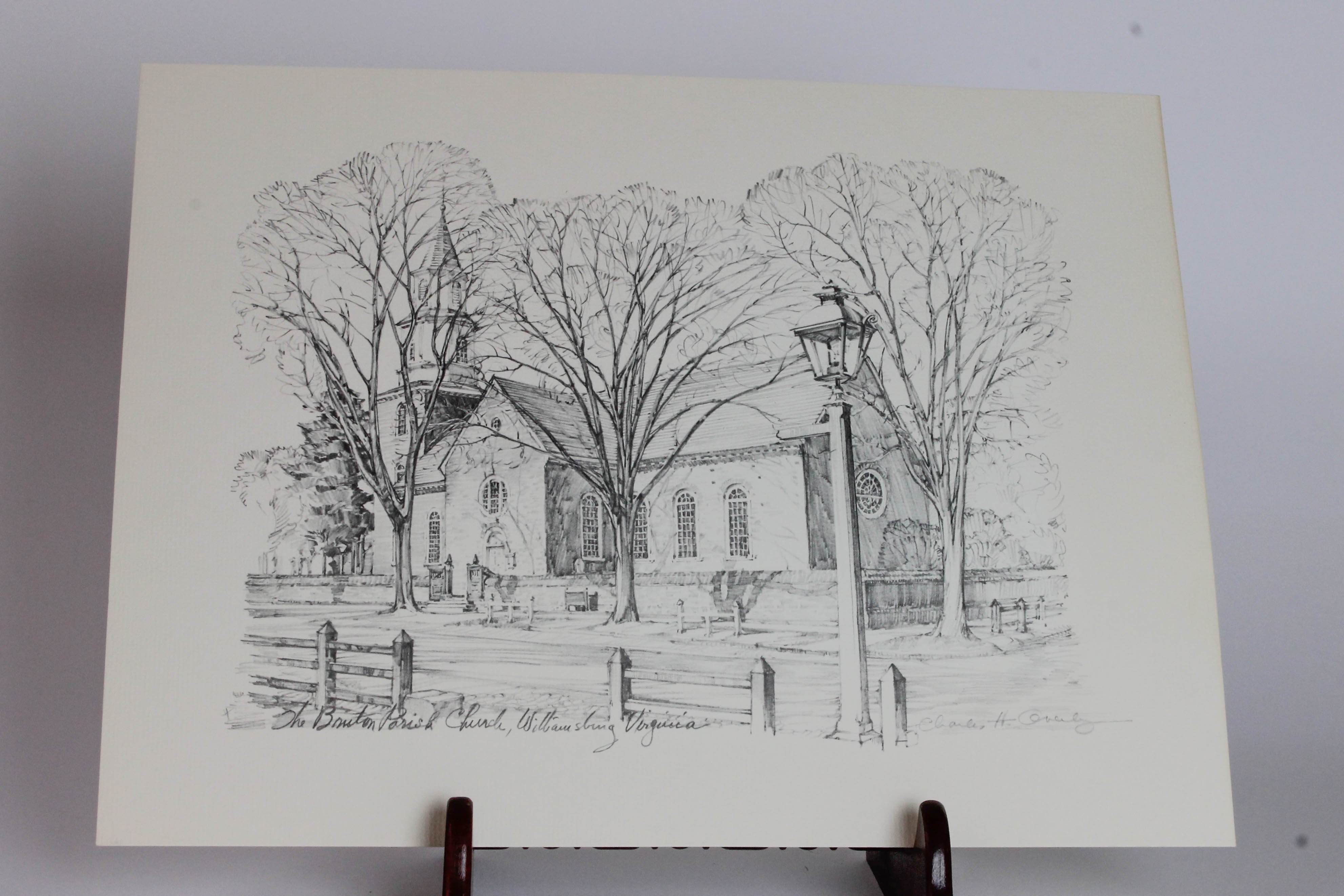 Collection of Colonial Williamsburg Prints and Sketches