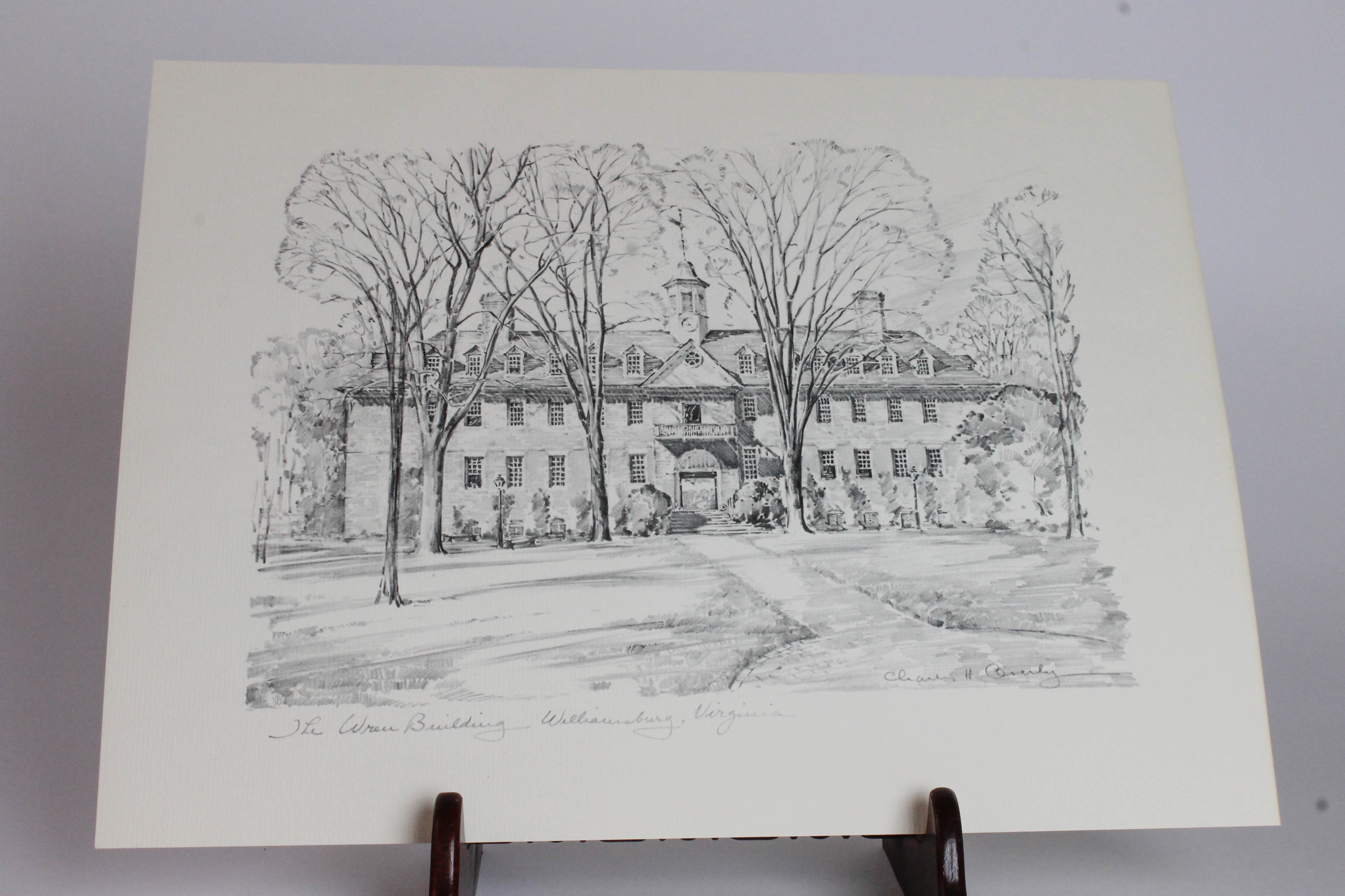 Collection of Colonial Williamsburg Prints and Sketches