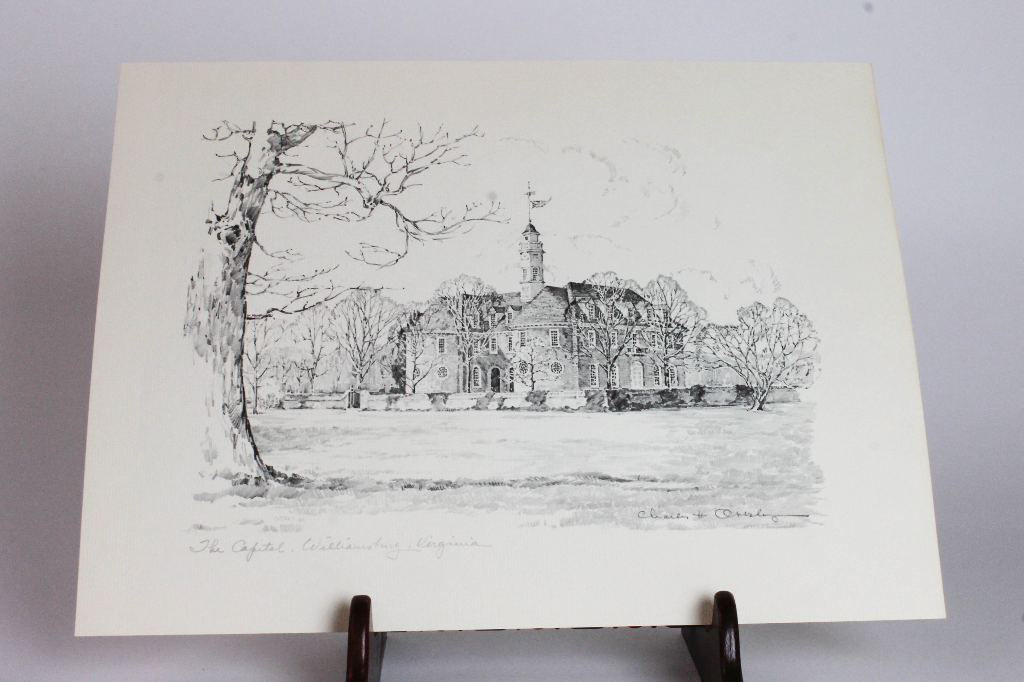 Collection of Colonial Williamsburg Prints and Sketches