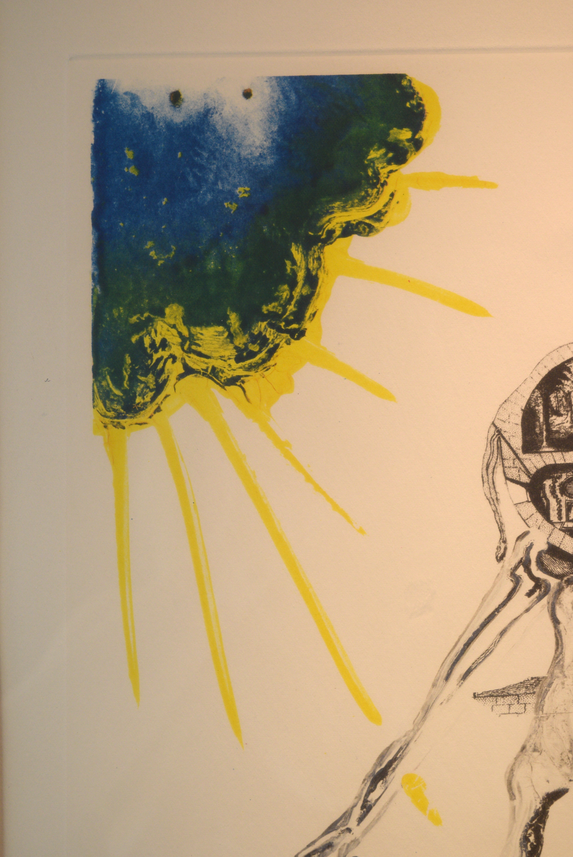 Salvador Dalí (1904-1989) 'Space Elephant' Signed Lithograph