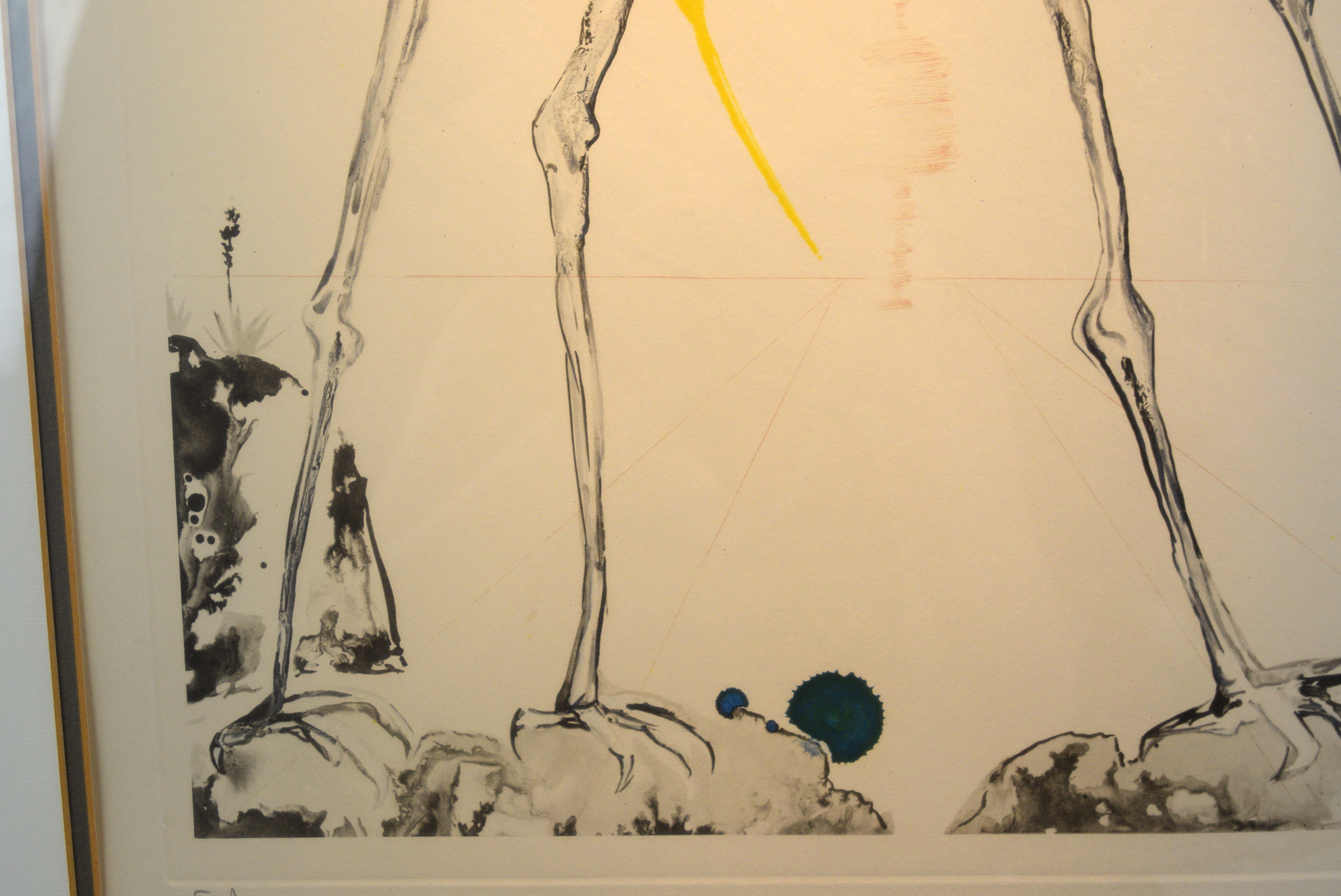 Salvador Dalí (1904-1989) 'Space Elephant' Signed Lithograph