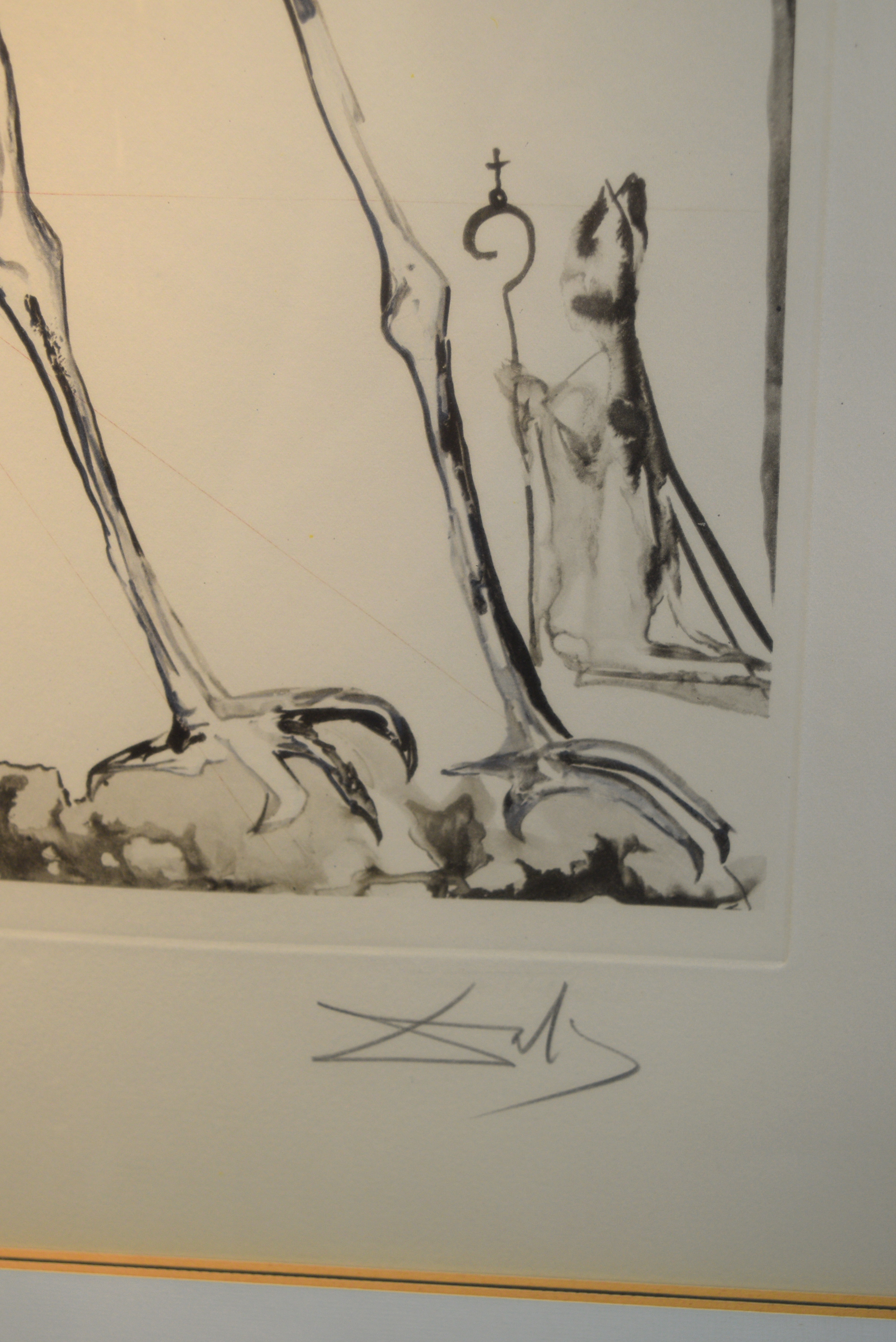 Salvador Dalí (1904-1989) 'Space Elephant' Signed Lithograph