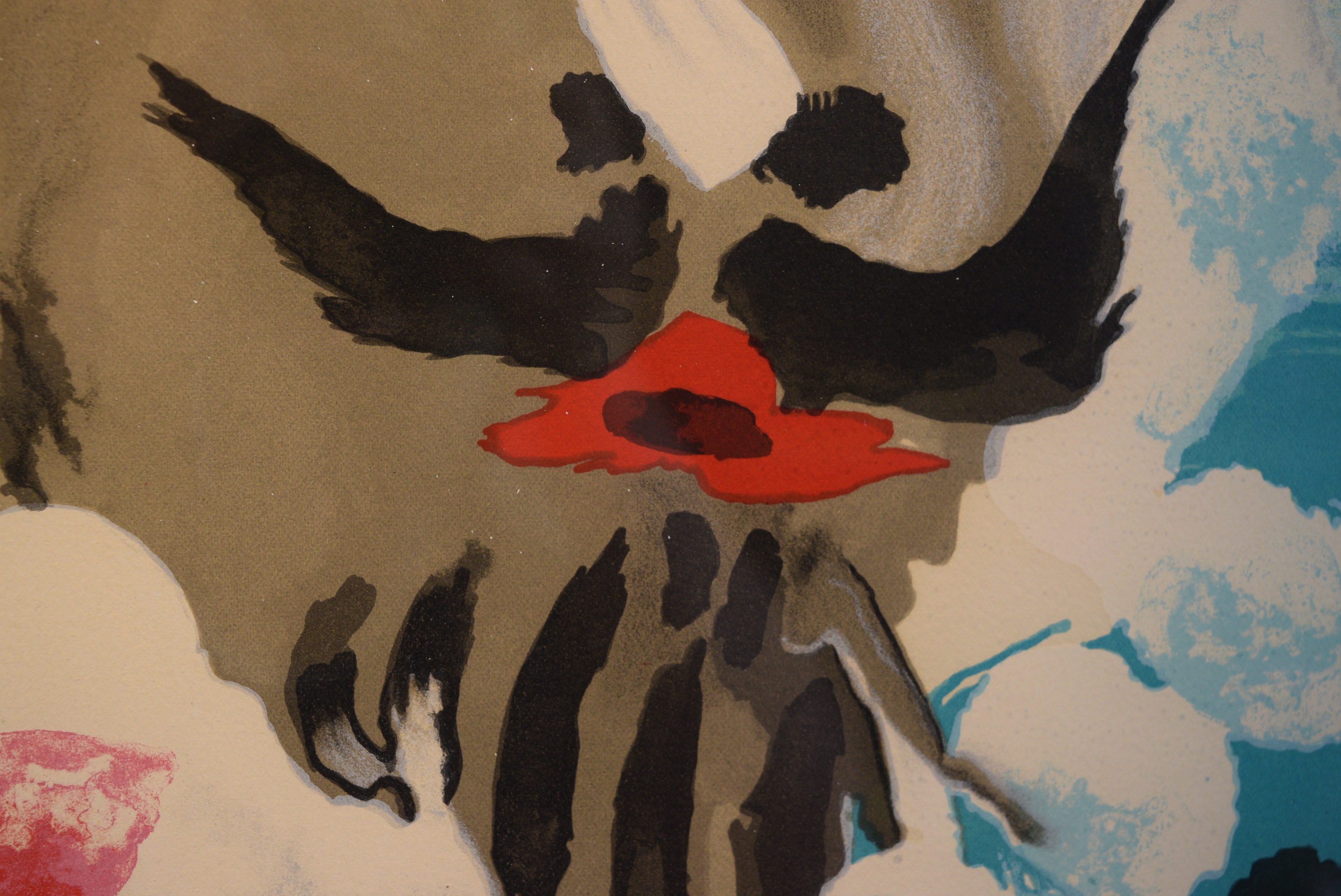 Pablo Picasso 'Imaginary Portrait' Signed in Stone Lithograph