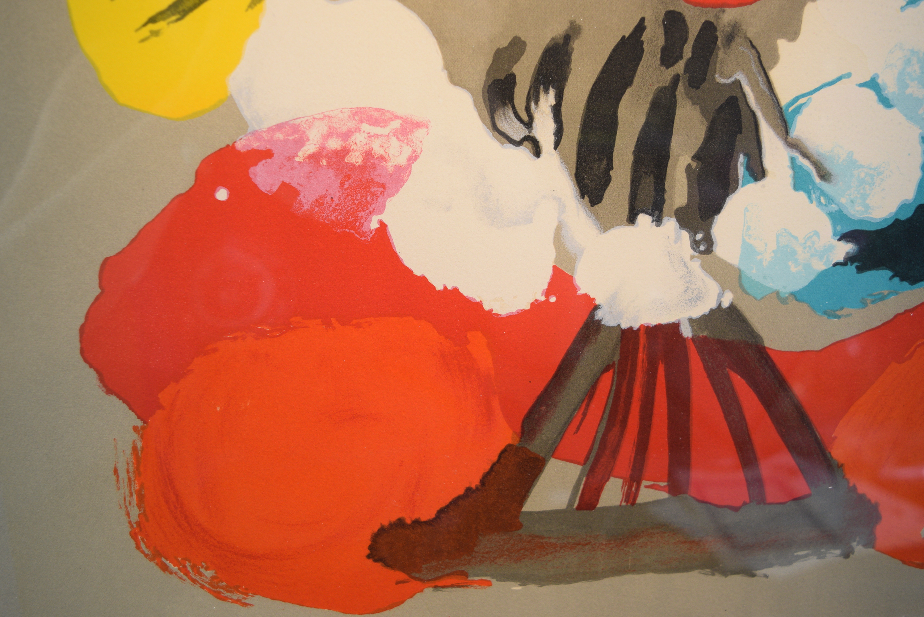 Pablo Picasso 'Imaginary Portrait' Signed in Stone Lithograph