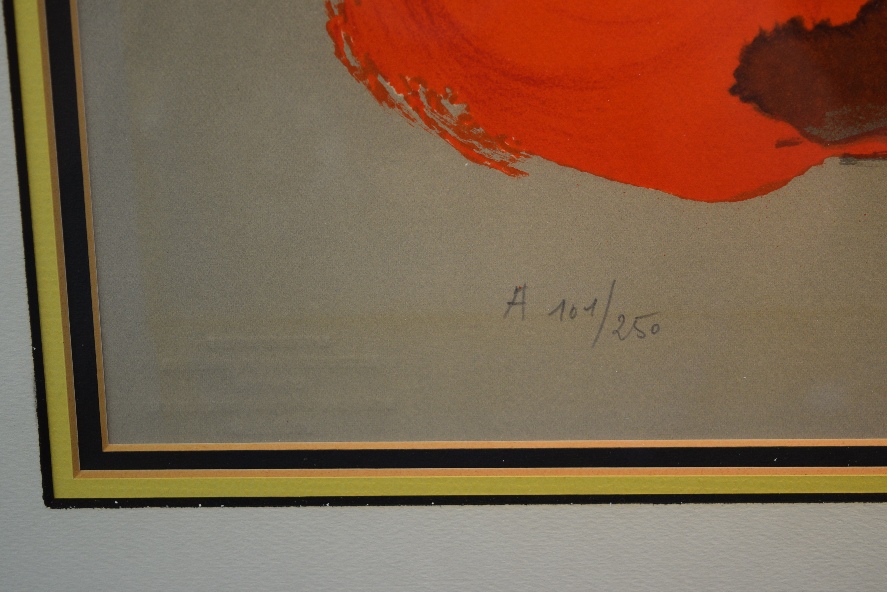 Pablo Picasso 'Imaginary Portrait' Signed in Stone Lithograph