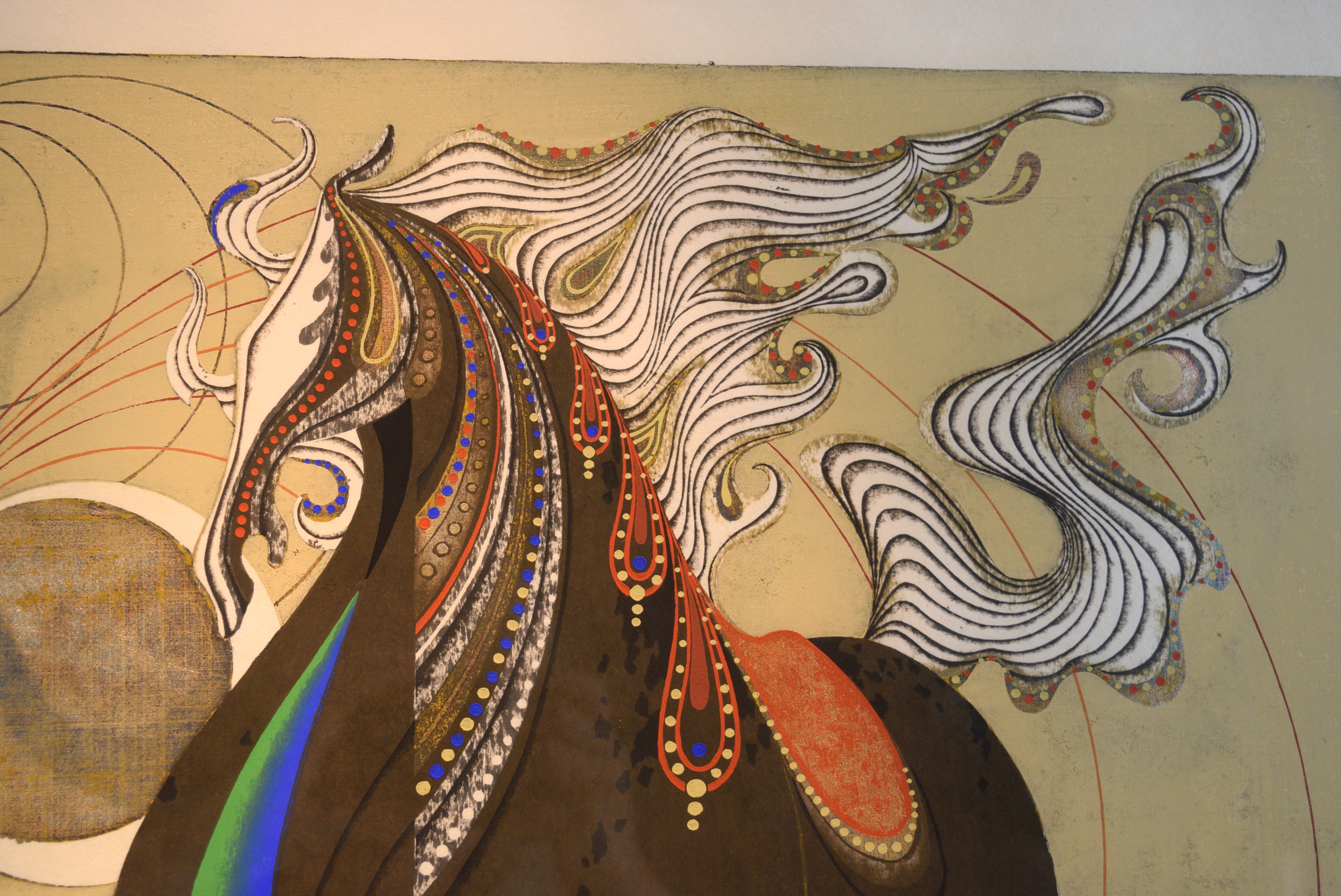 Tadashi Nakayama (1927-2014) Signed Woodblock Print