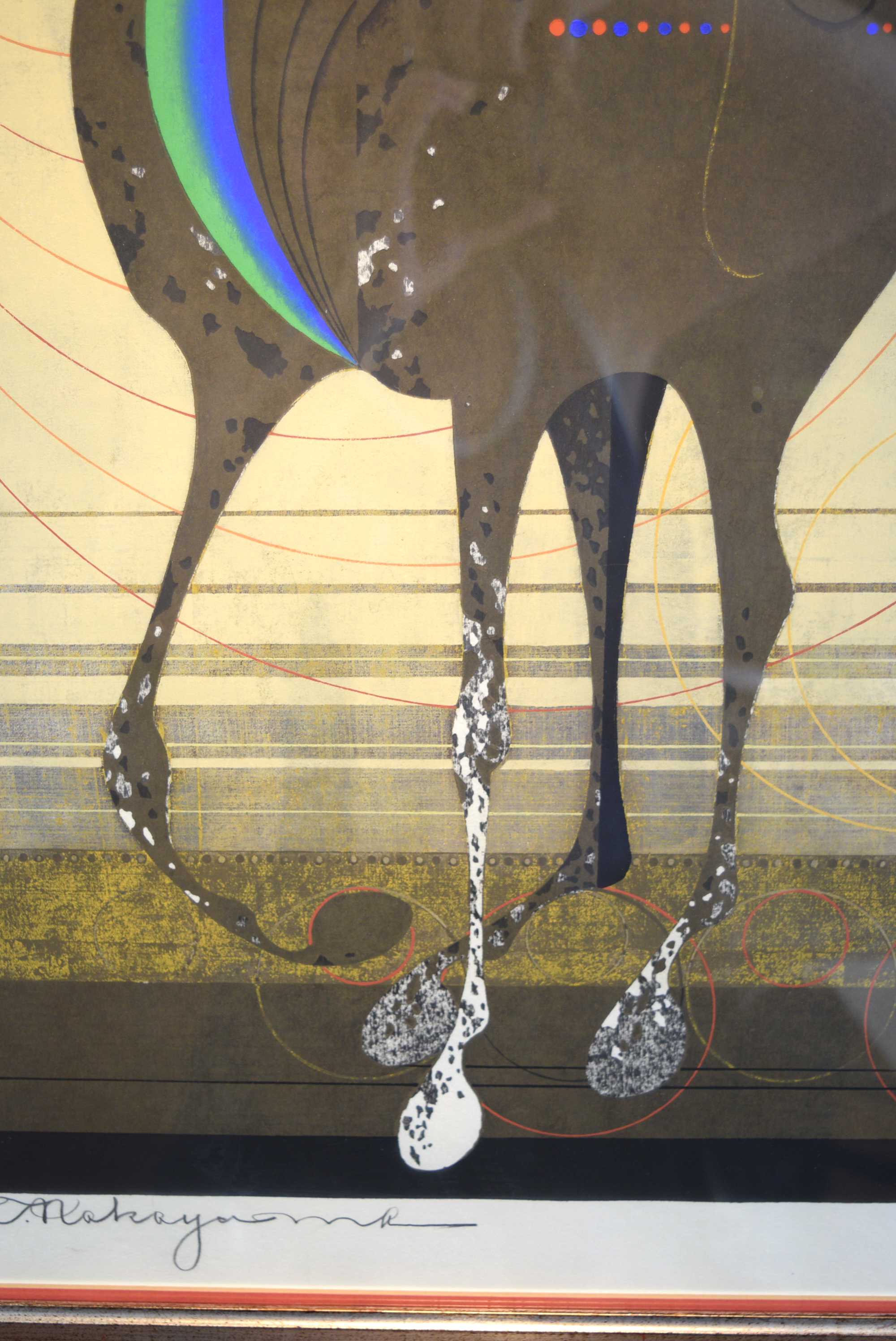 Tadashi Nakayama (1927-2014) Signed Woodblock Print