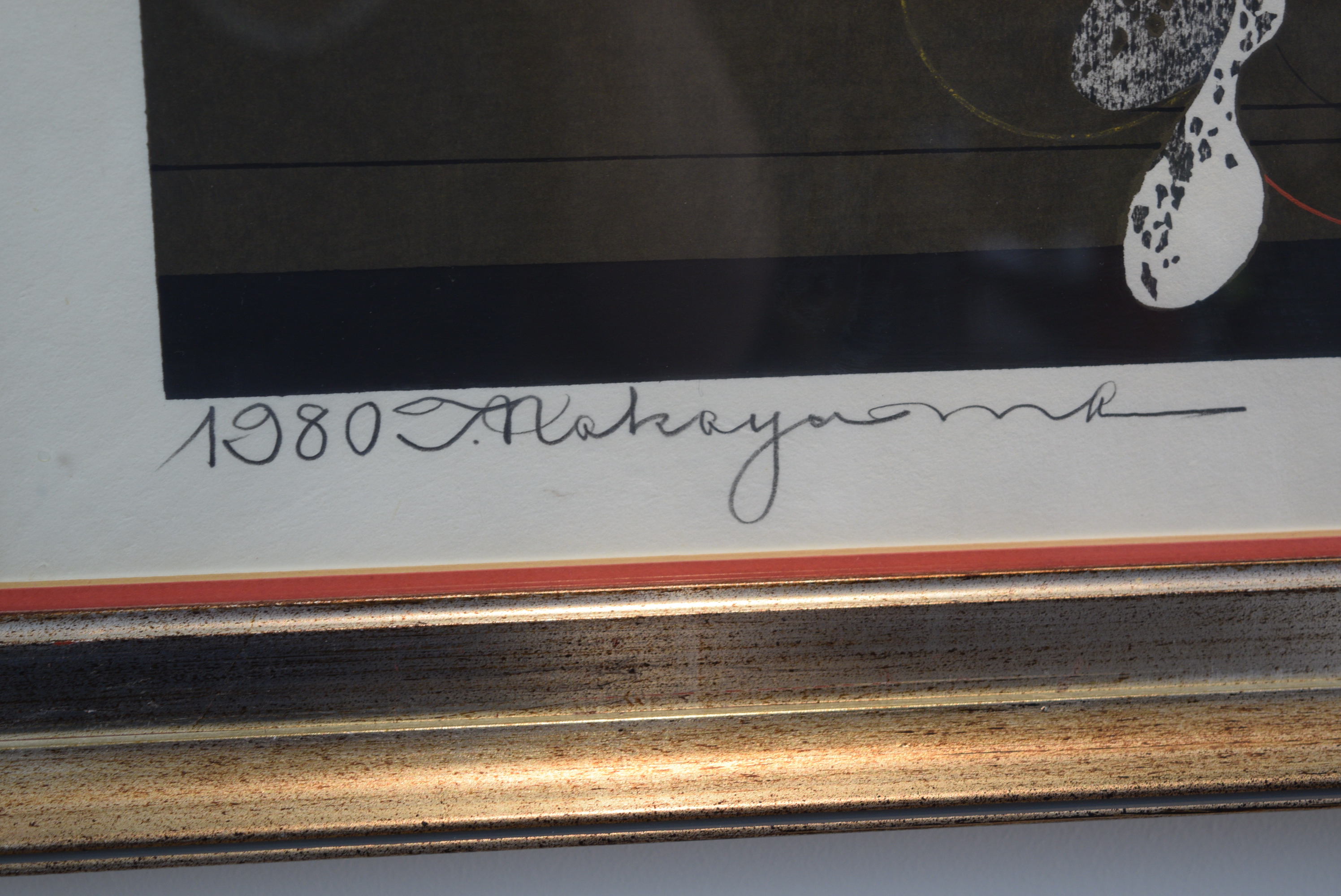 Tadashi Nakayama (1927-2014) Signed Woodblock Print