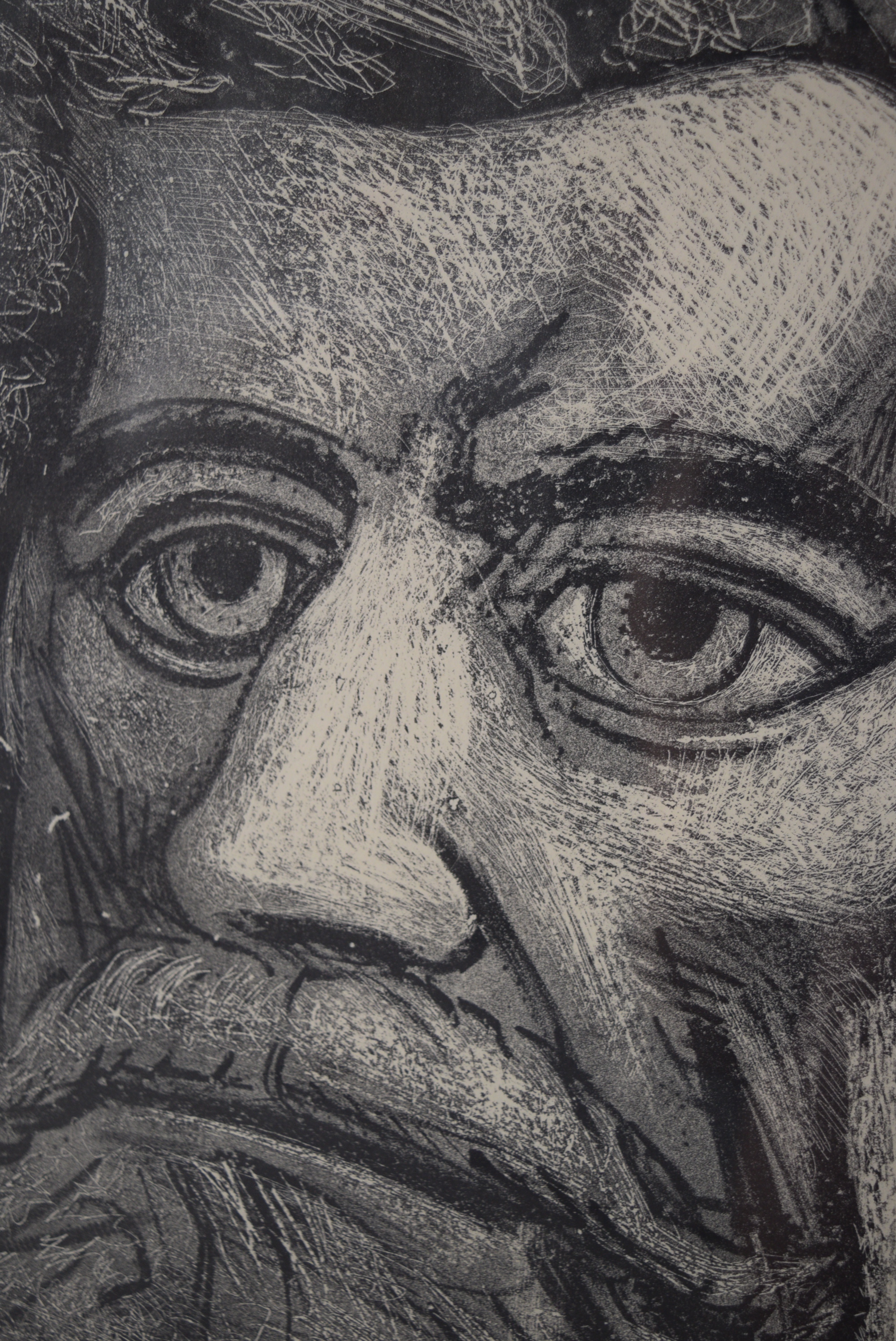 David Alfaro Siqueiros "Death to the Invader" Signed Lithograph