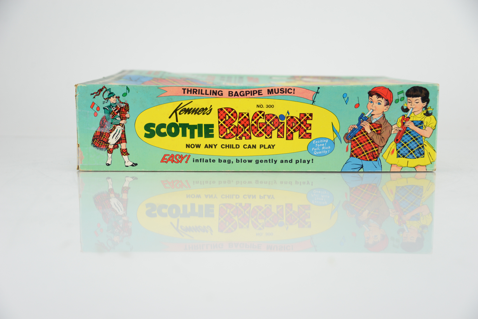 Vintage Kenner's Scottie Bagpipe Toy Circa 1960s