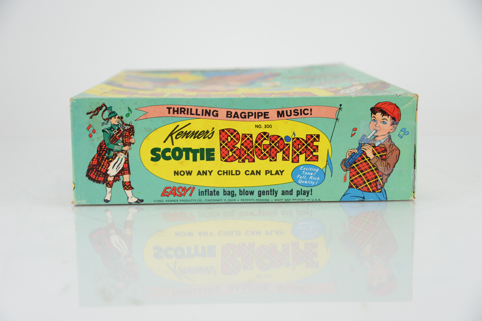 Vintage Kenner's Scottie Bagpipe Toy Circa 1960s