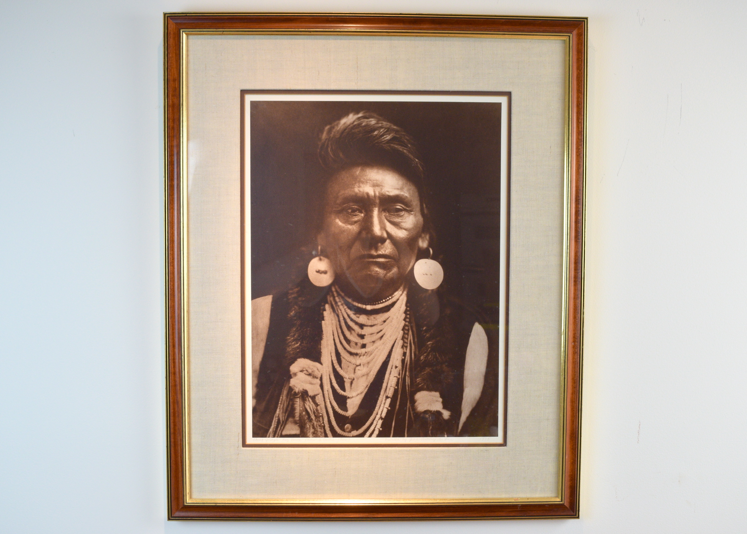 Edward Curtis 'Chief Joseph' Photographic Print