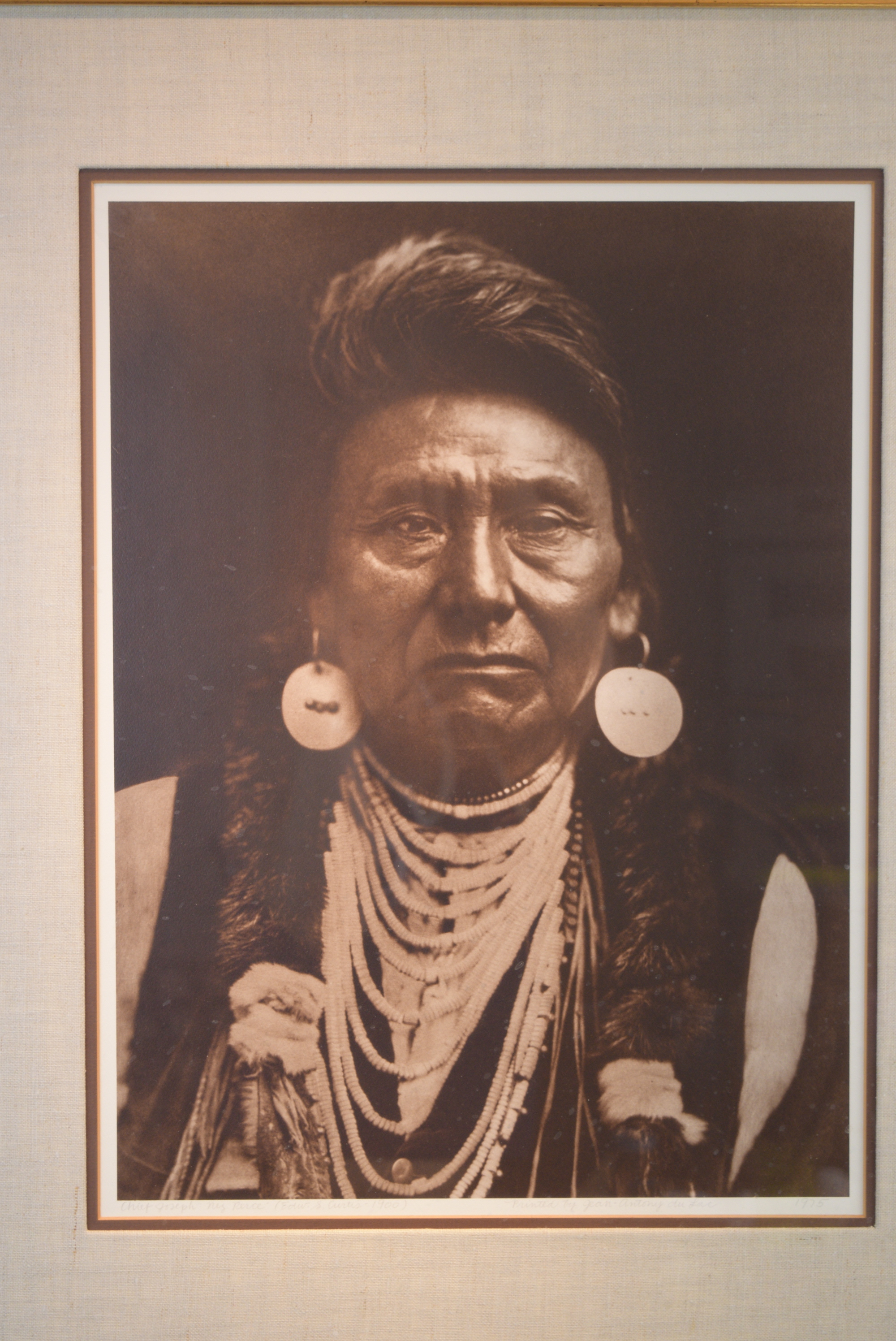 Edward Curtis 'Chief Joseph' Photographic Print