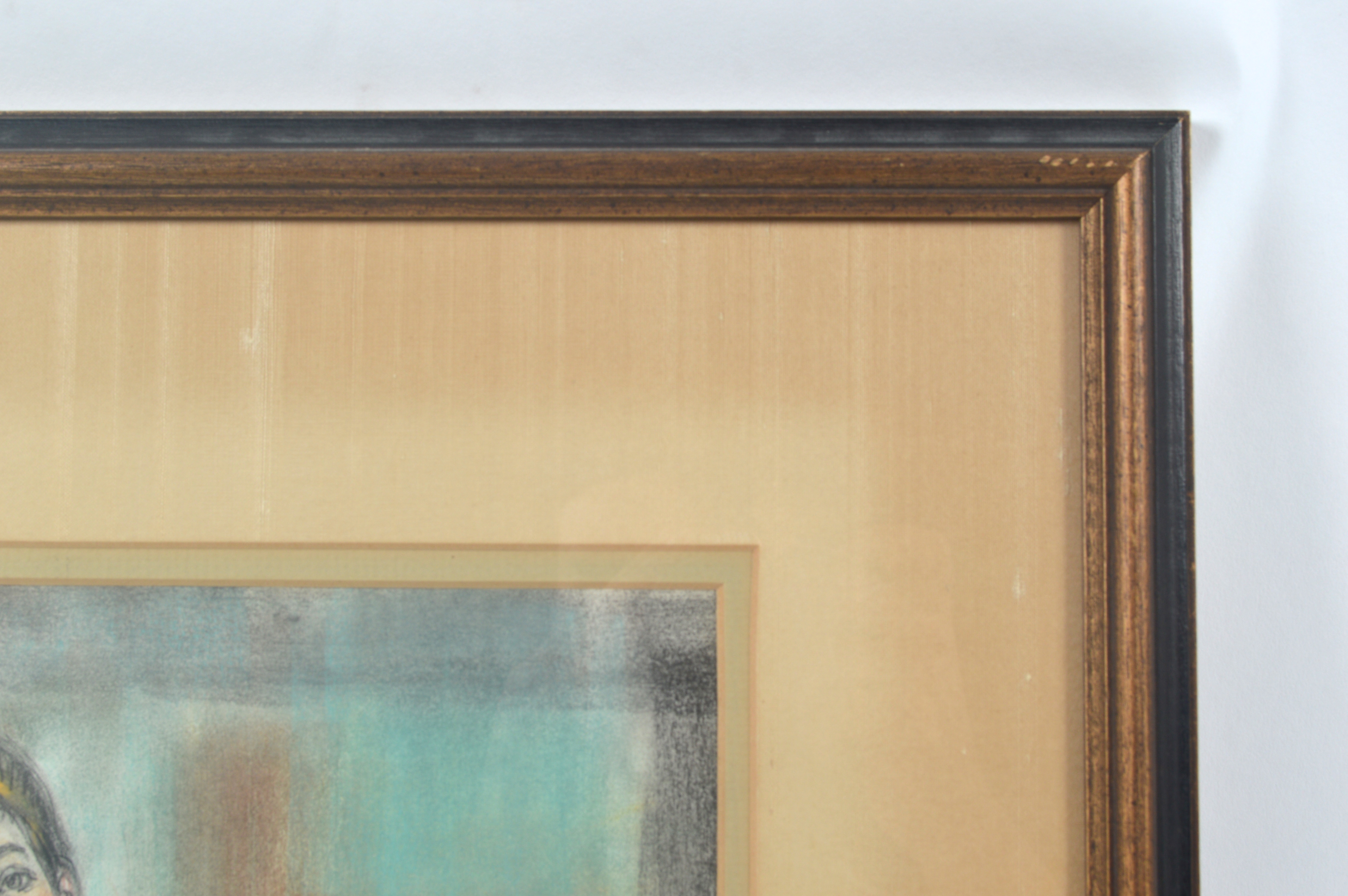 Max Heldman Signed Watercolor Portrait