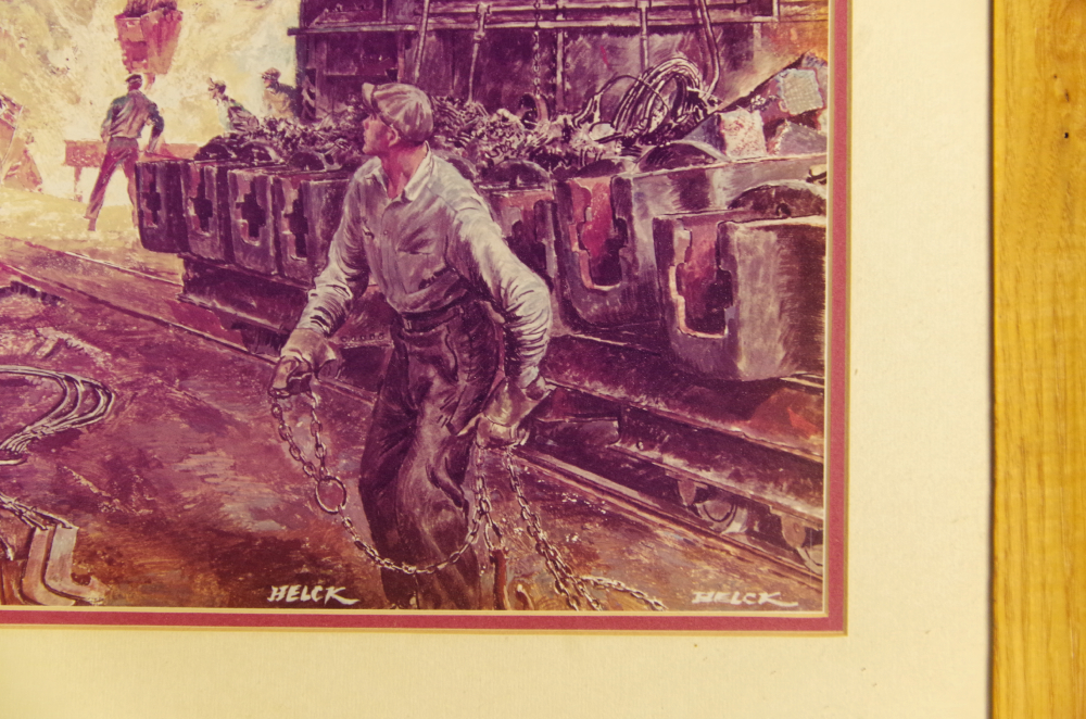 Two WWII Era Prints by Peter Helck