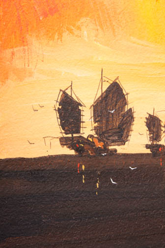 R.E. Russell Original Painting