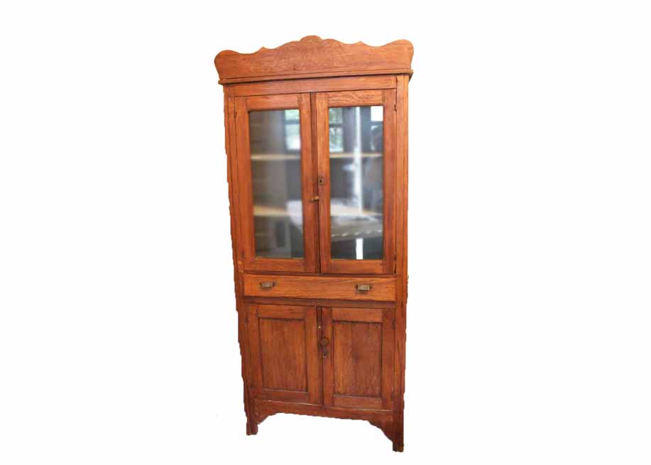 Antique Stepback Cupboard