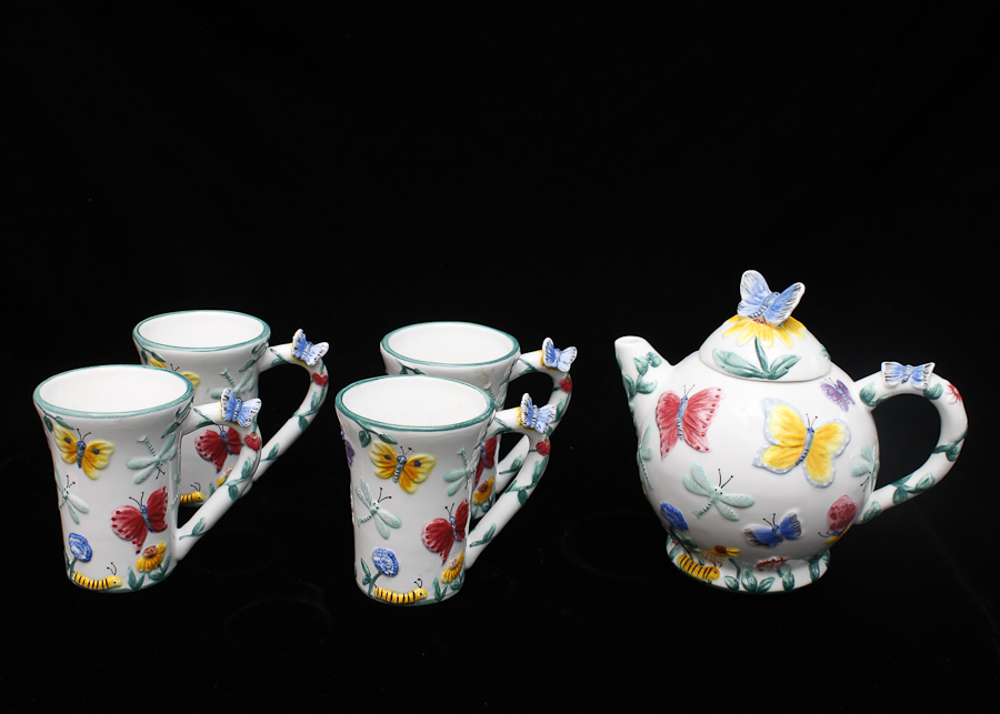 Butterfly Tea Set