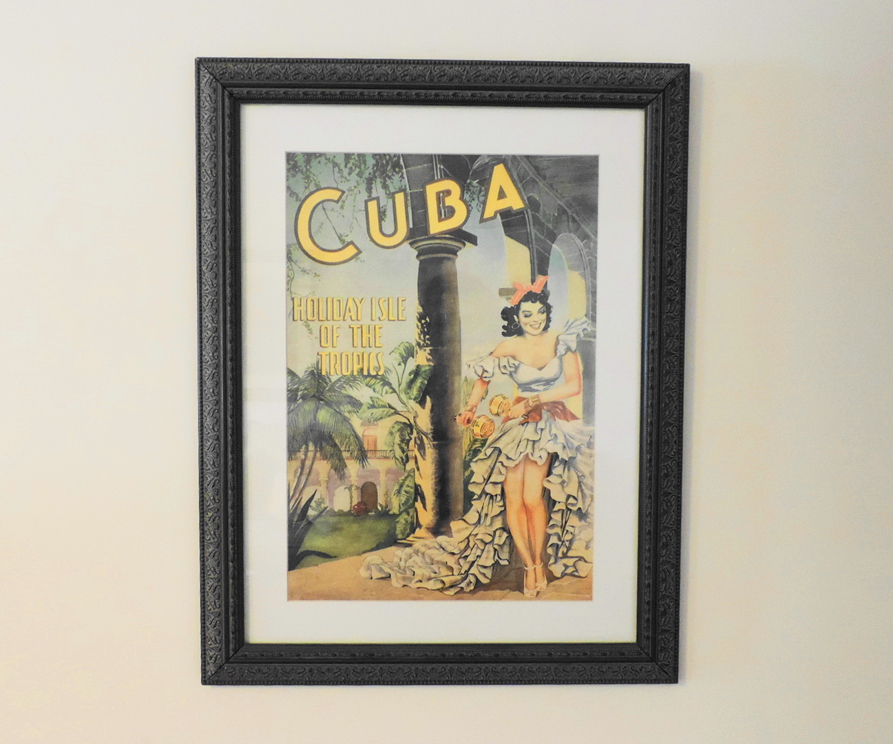 Framed Cuba Poster Print