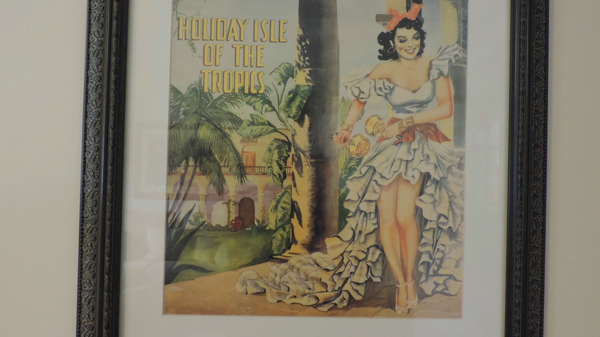 Framed Cuba Poster Print