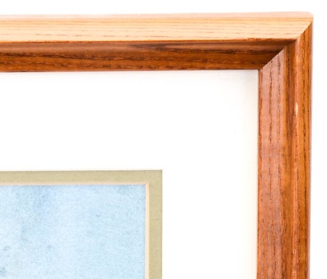 Original Watercolor, Vertical Landscape