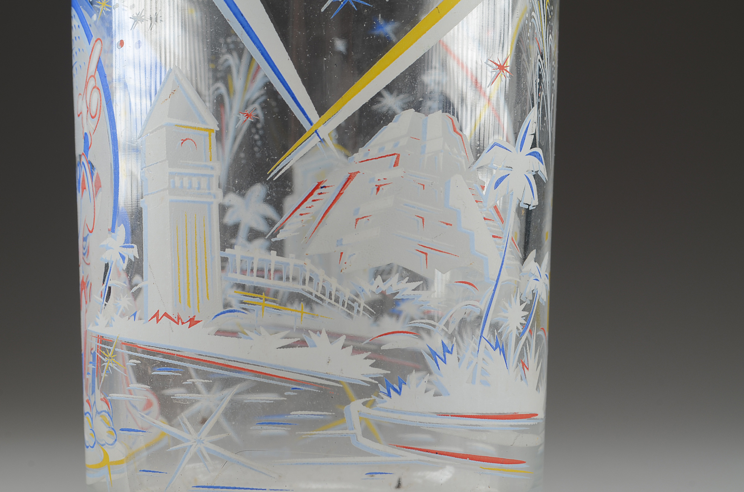 Walt Disney 25th Anniversary Glass