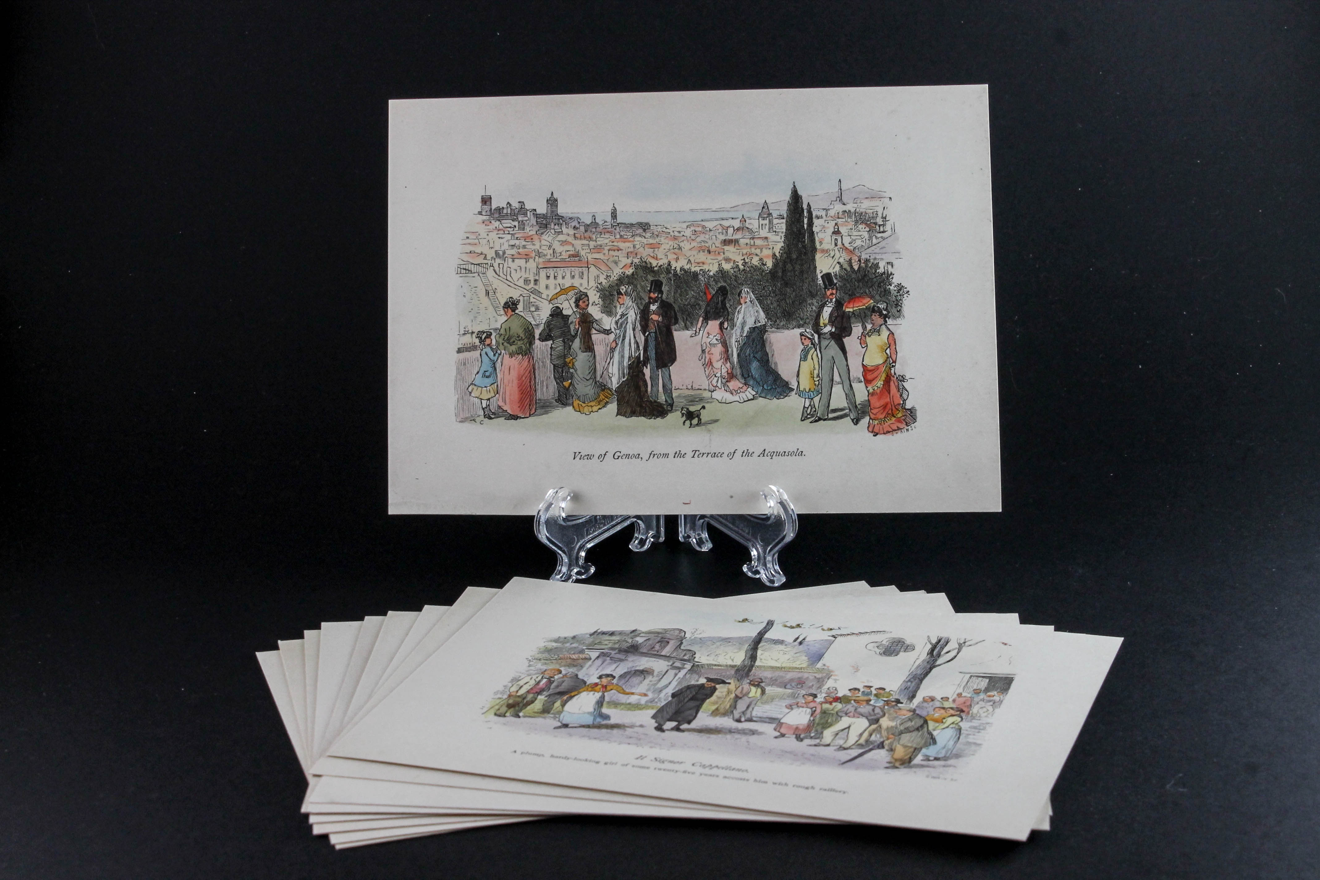 Set of Joseph Swain Engraving Reproductions