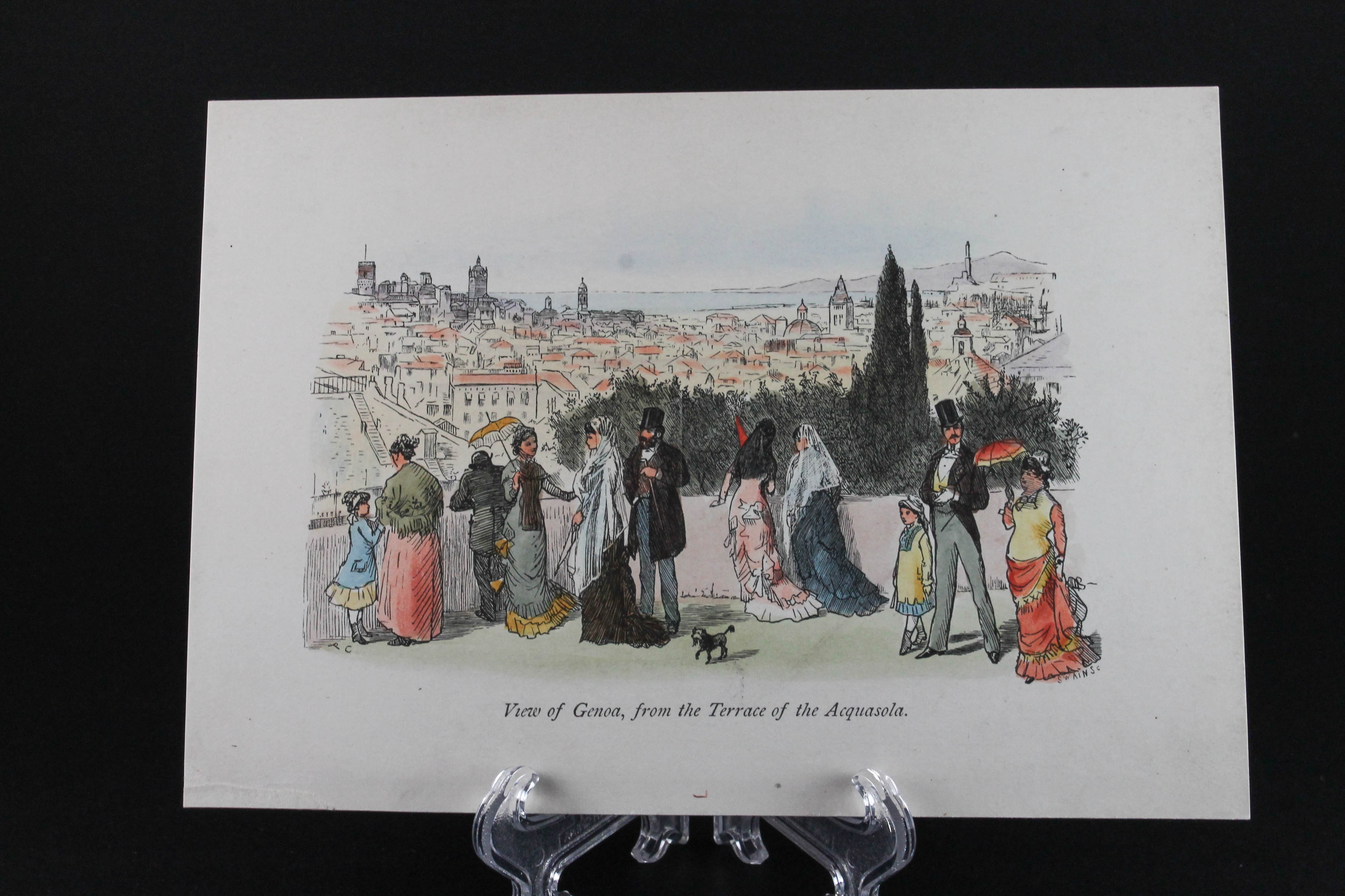 Set of Joseph Swain Engraving Reproductions