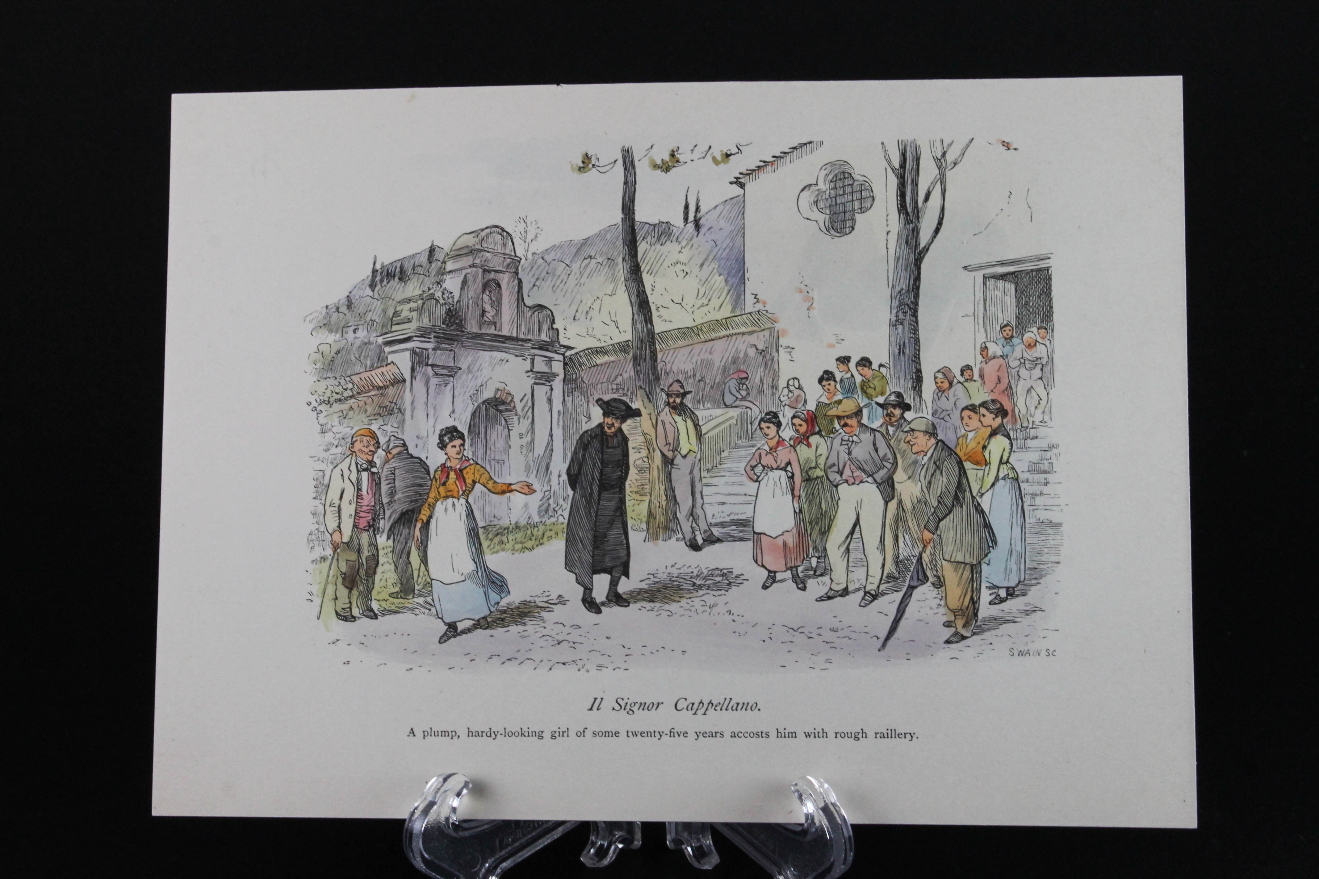 Set of Joseph Swain Engraving Reproductions