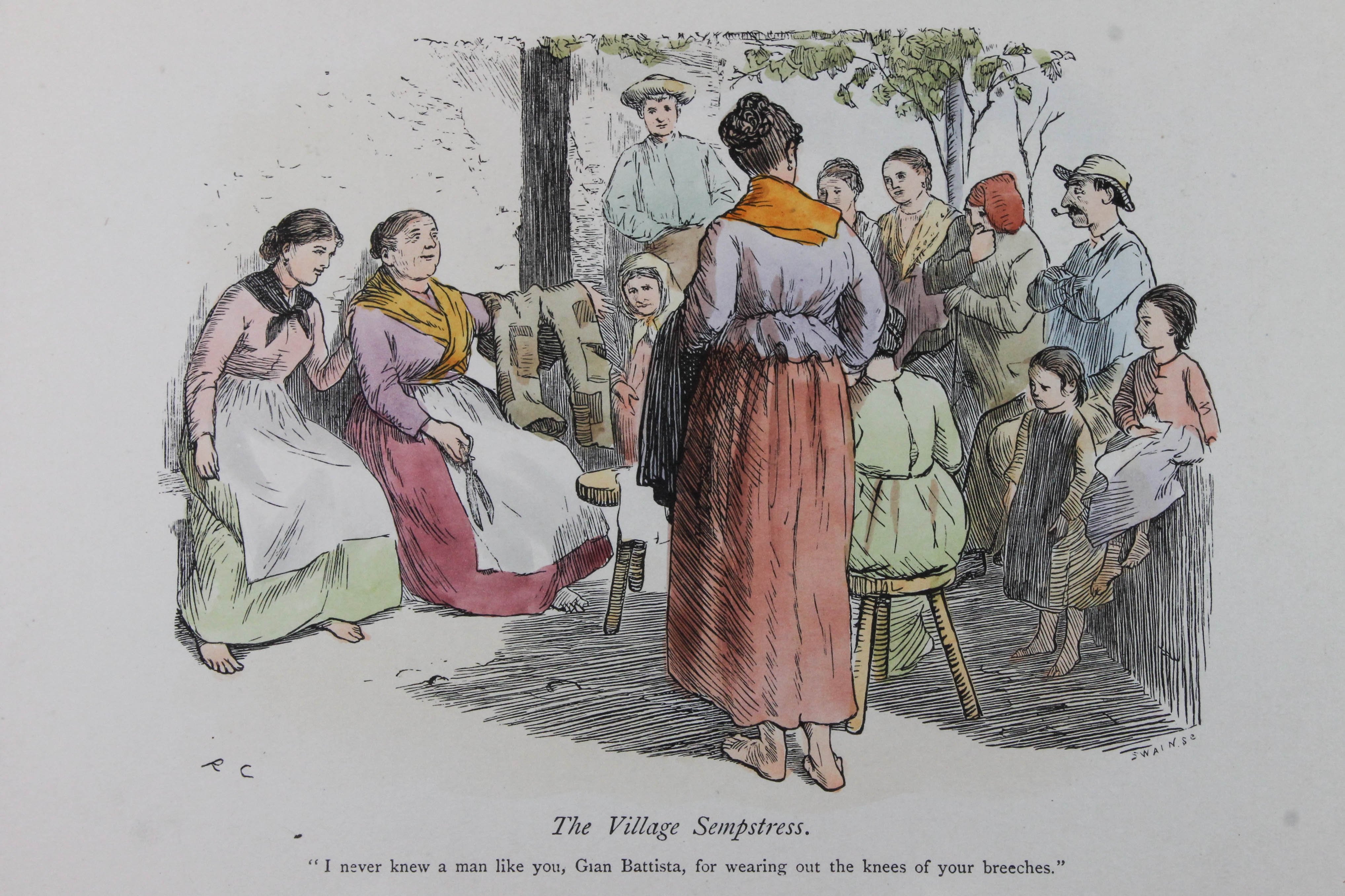 Set of Joseph Swain Engraving Reproductions