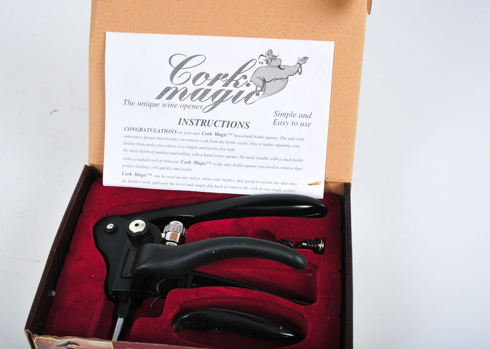 Cork Magic Cork Screw and Proctor Silex Coffee Grinder